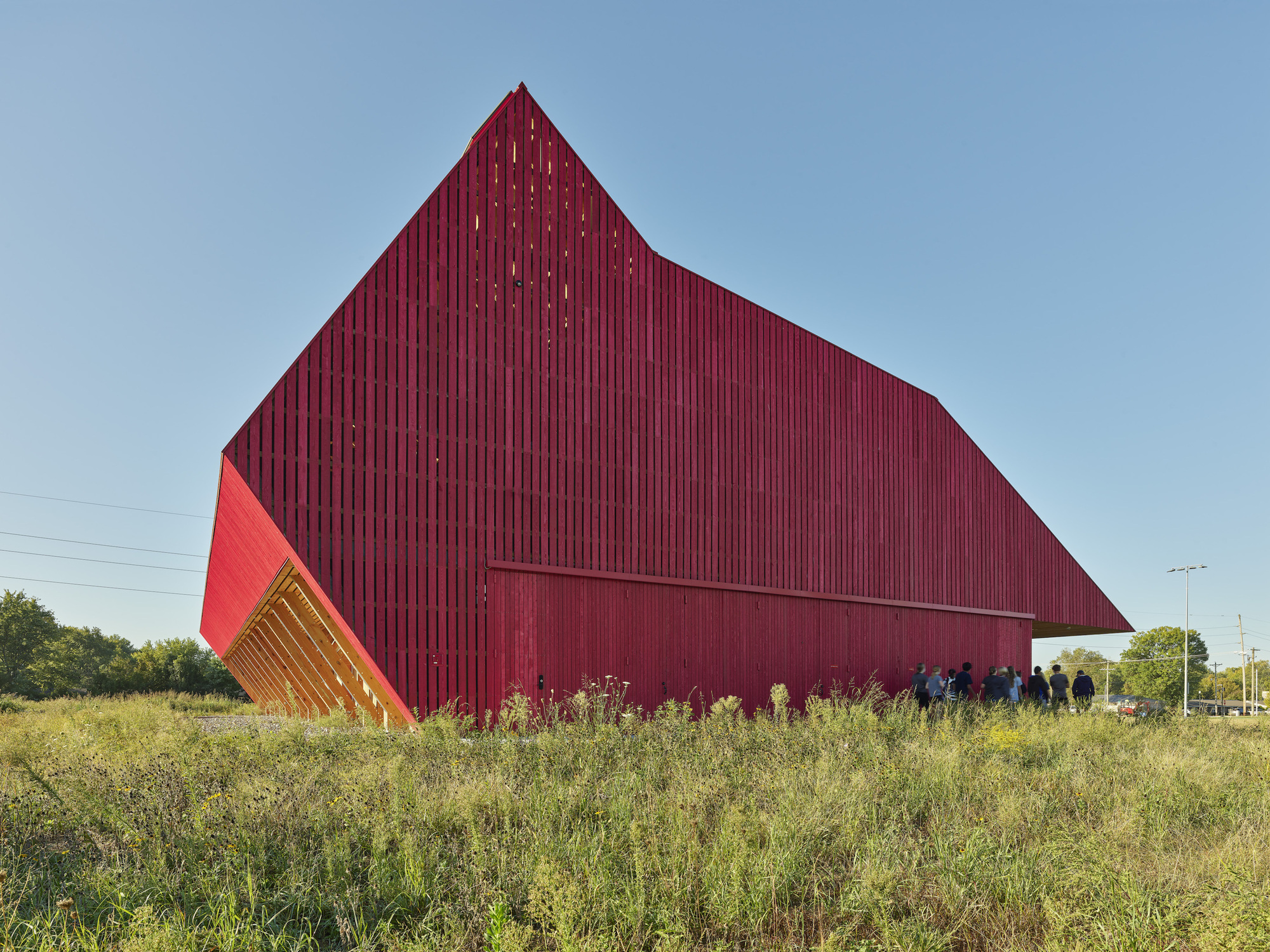 Marlon Blackwell Architects 美國阿肯色州 Thaden School 校園建築 