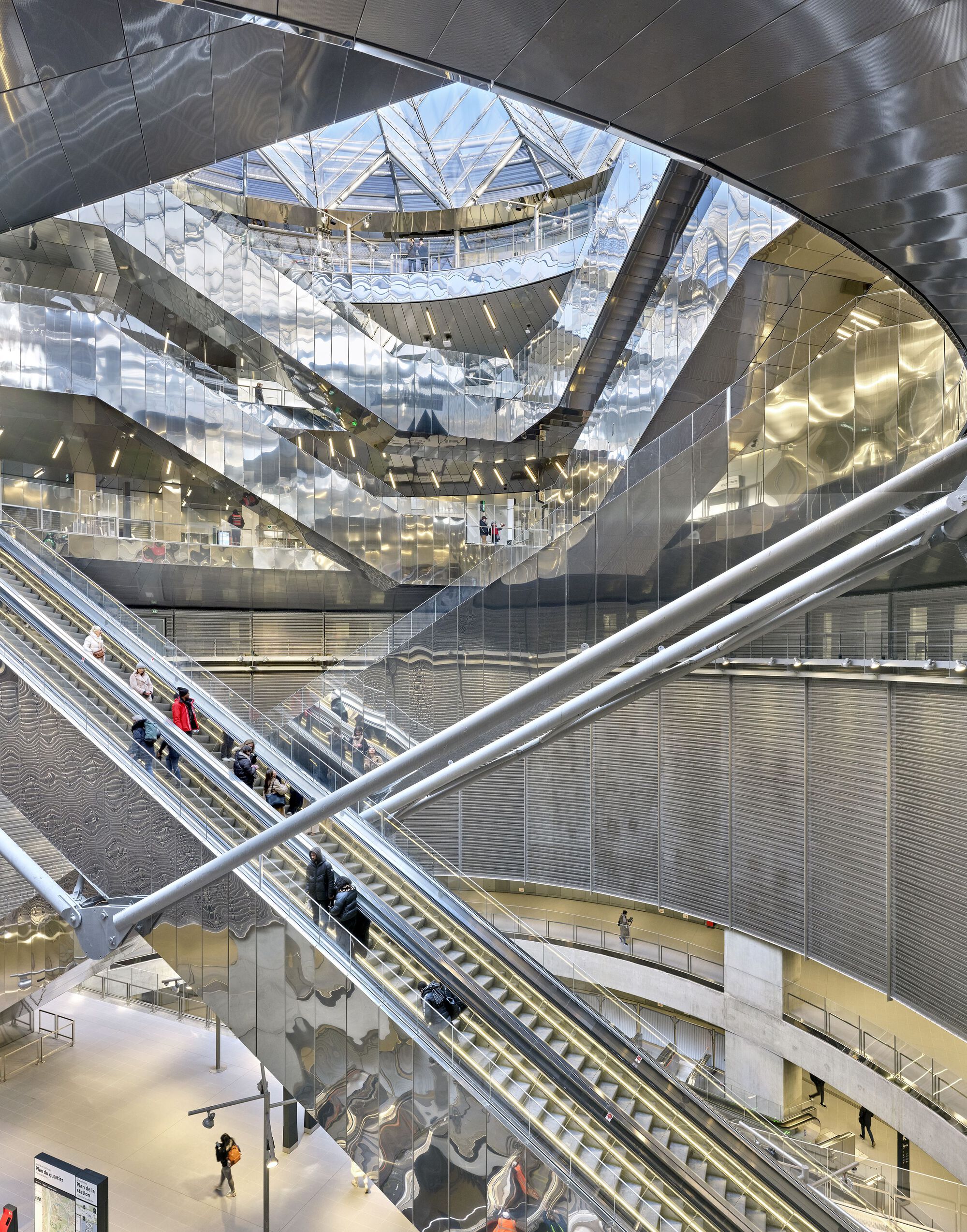 Dominique Perrault Villejuif-Gustave Roussy Station 法國巴黎地鐵站