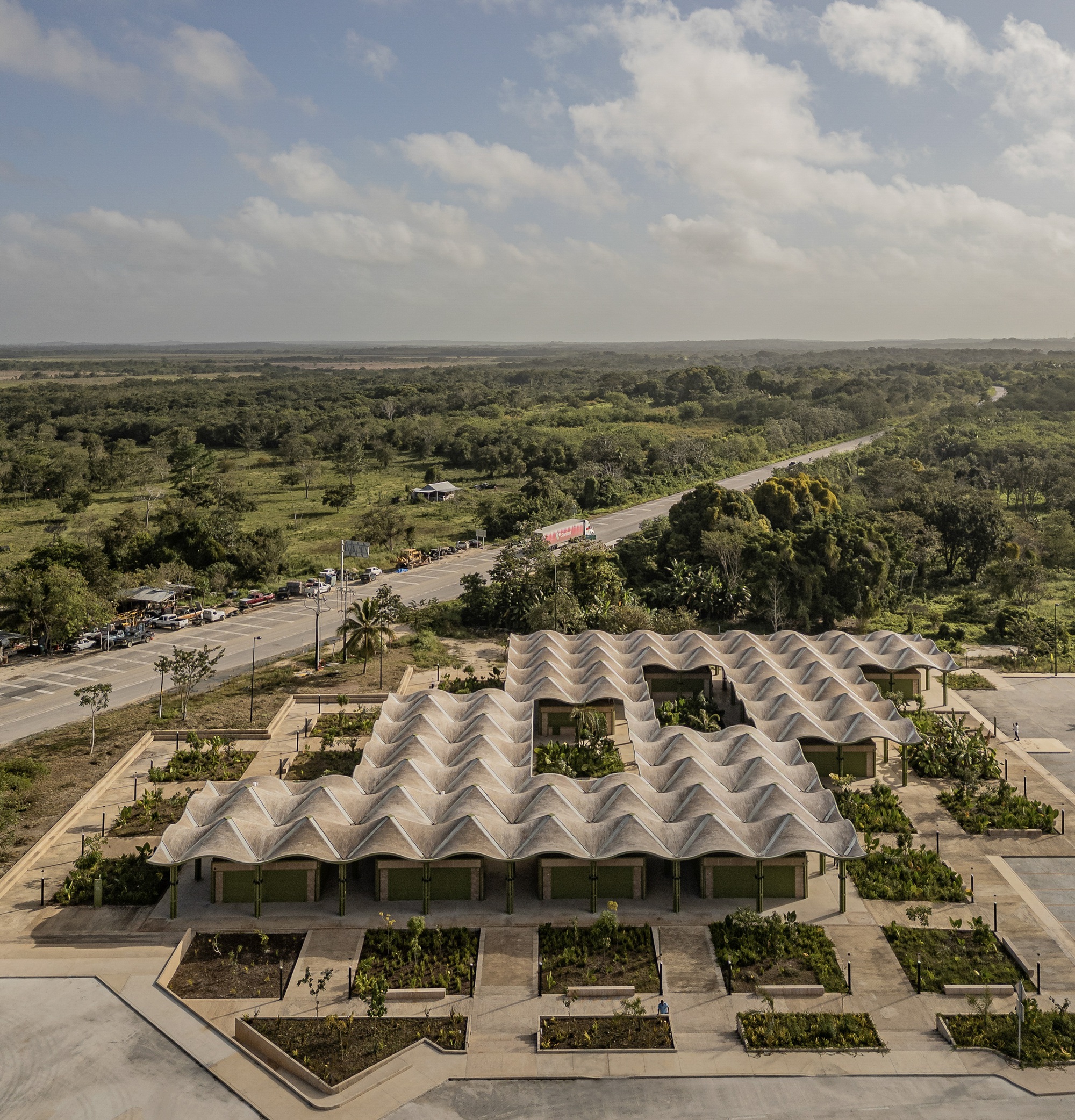 尼古拉斯布拉沃市場（Nicolas Bravo Market） 墨西哥尤卡坦半島（Yucatan Peninsula） AIDIA STUDIO 