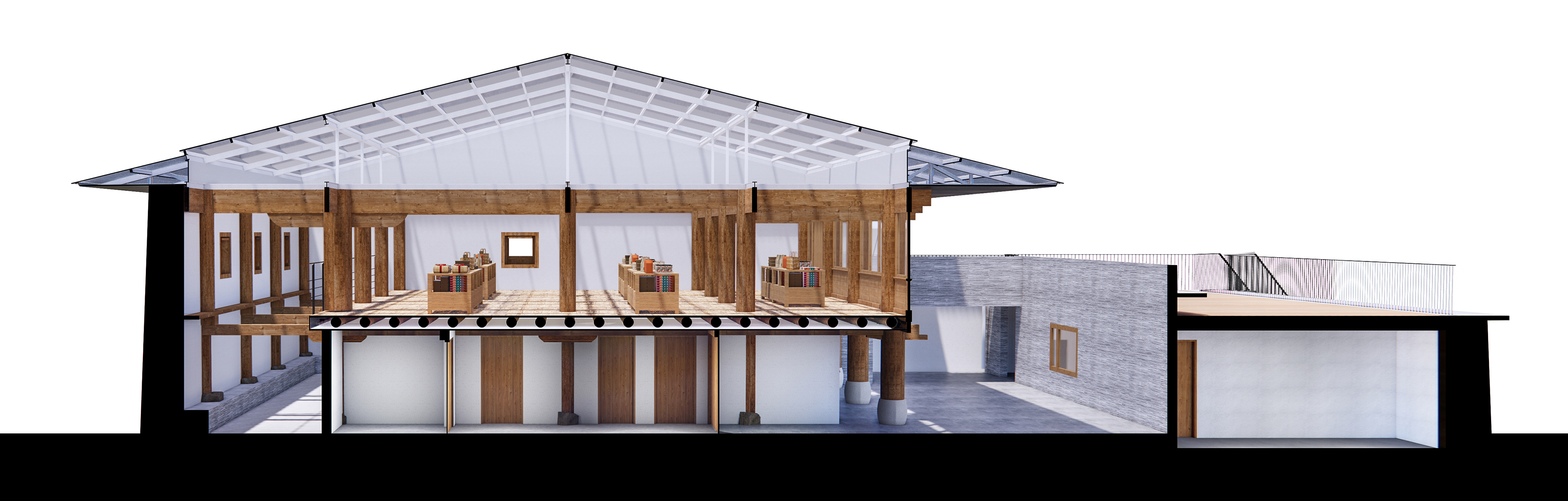 趙揚建築工作室 中國雲南省迪慶藏族自治區小中甸鎮吳公村 香格里拉先鋒書店 