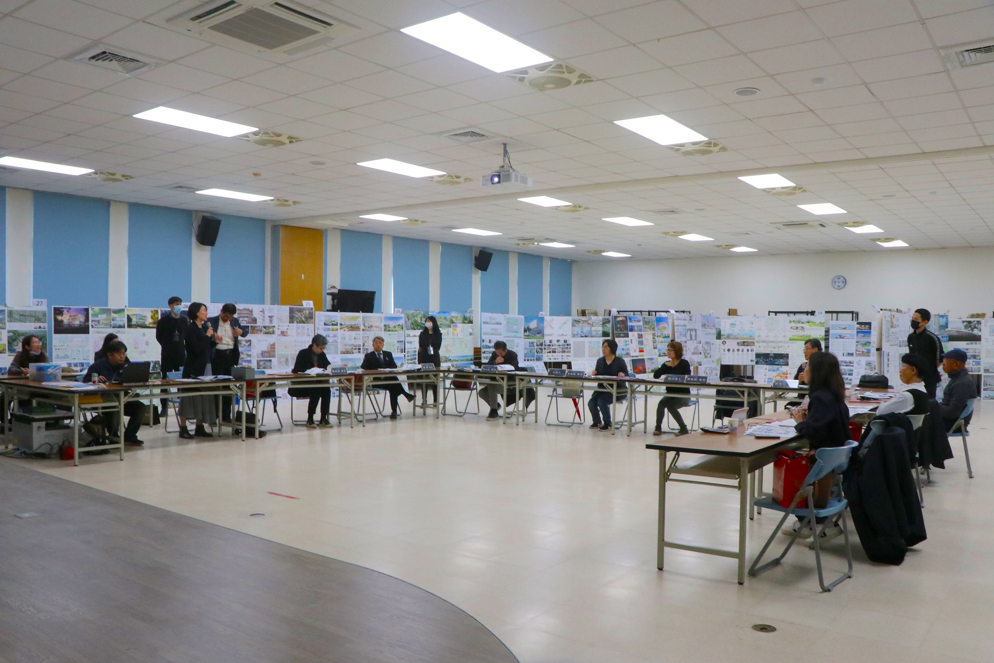 新竹縣美術館興建工程公開競圖第一階段評選討論