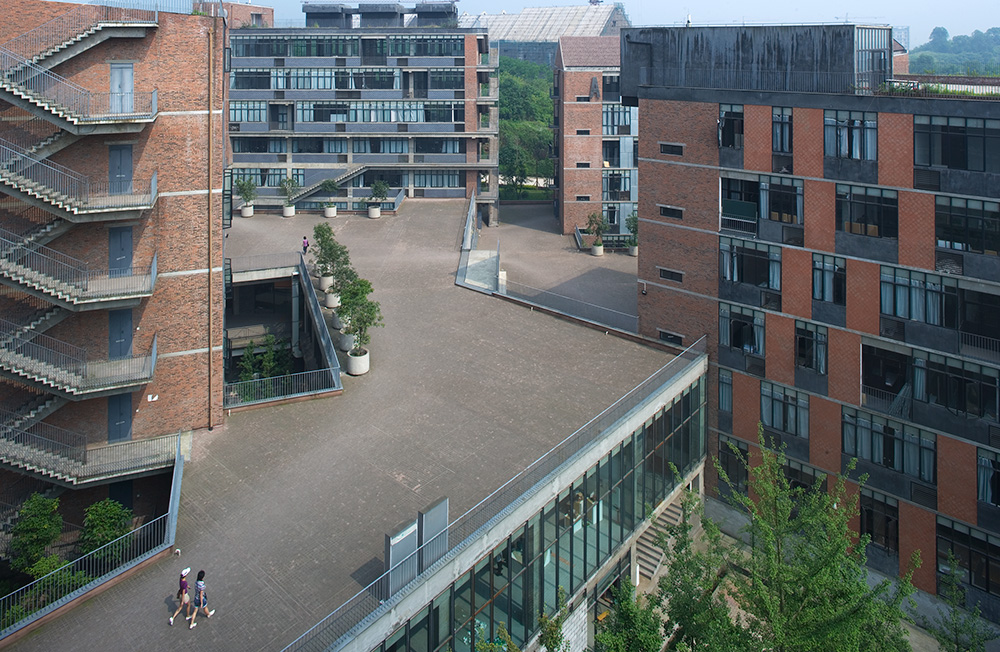Design Department on new campus, Sichuan Fine Arts Institute 重慶四川美術學院新校區設計系, 攝影:呂恆中圖像