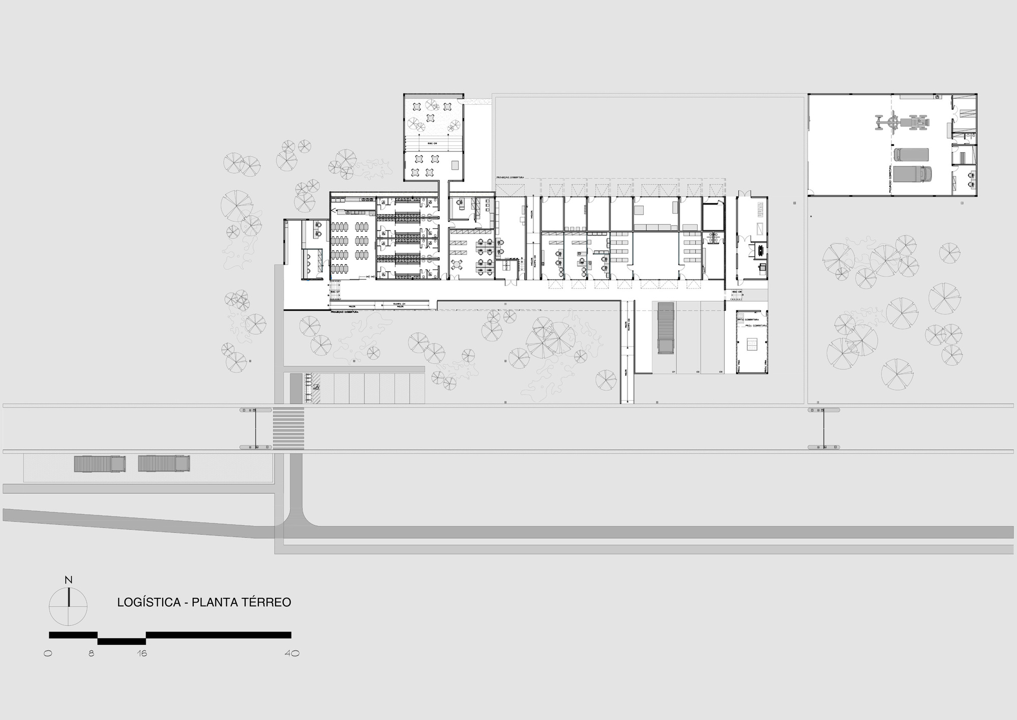 巴西坎皮納斯銀行數據中心（Santander Datacenter） LoebCapote Arquitetura e Urbanismo