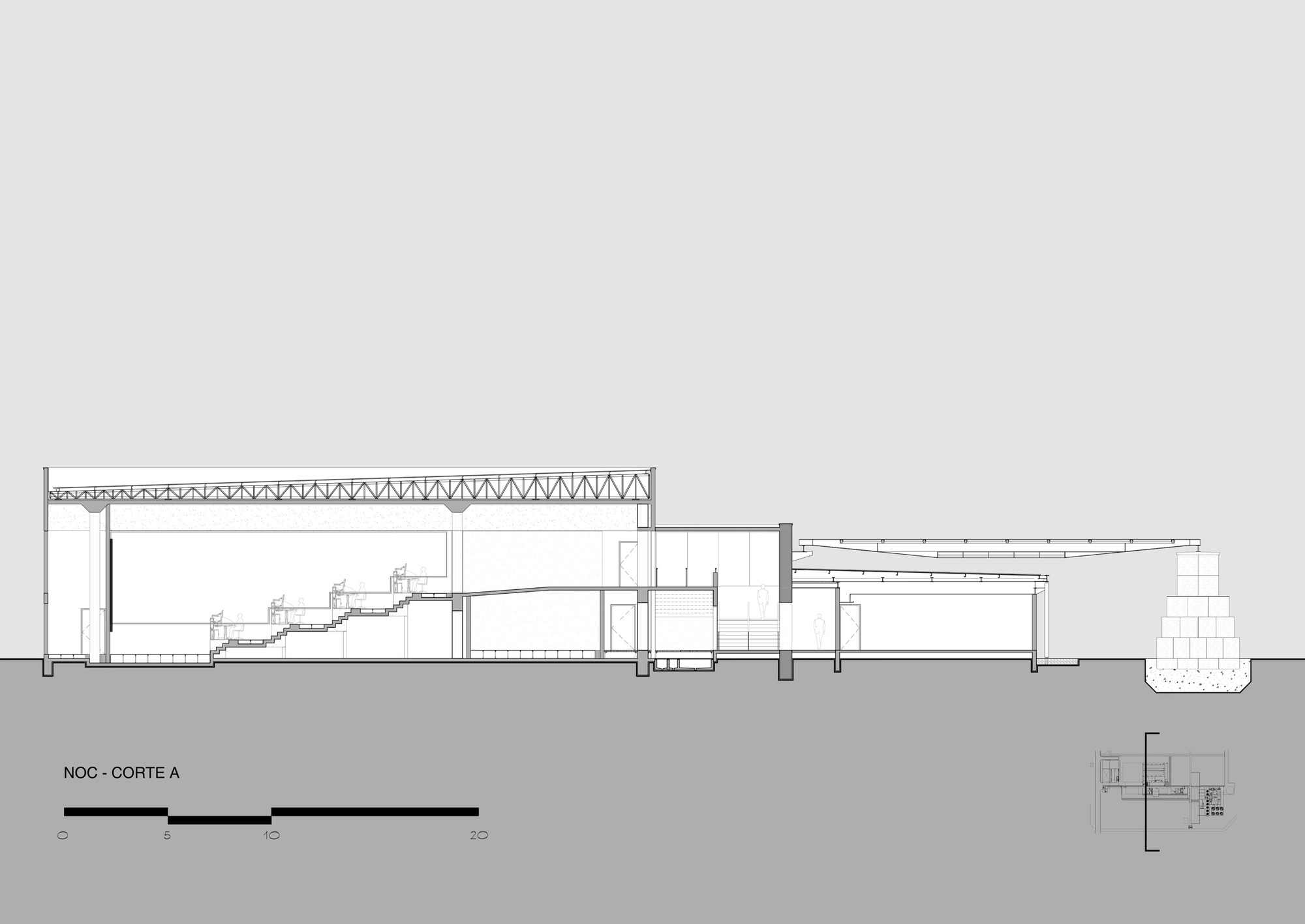 巴西坎皮納斯銀行數據中心（Santander Datacenter） LoebCapote Arquitetura e Urbanismo