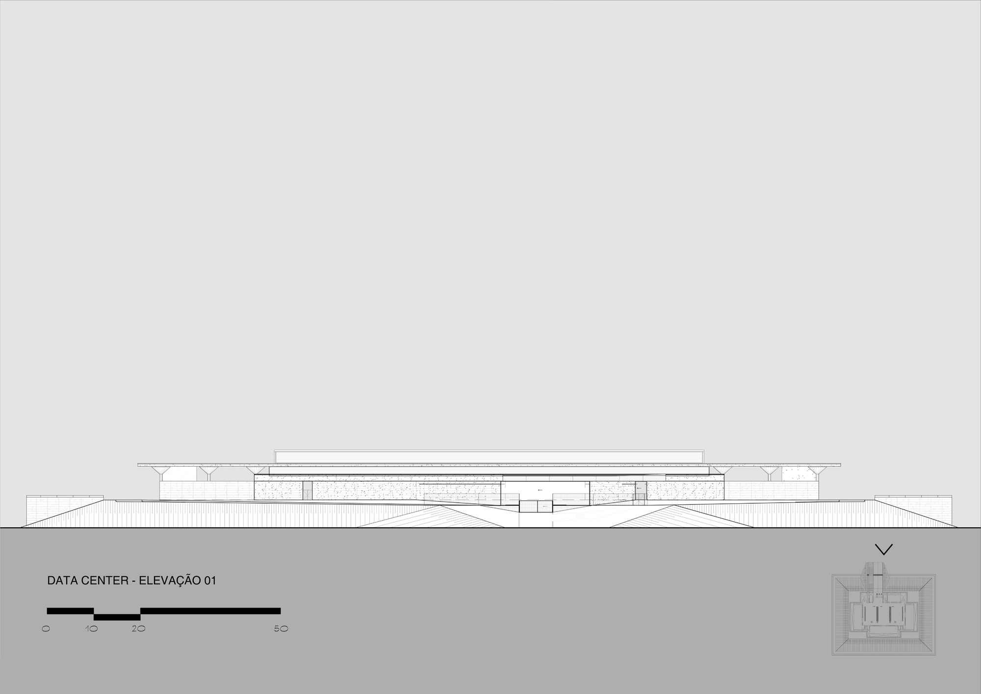 巴西坎皮納斯銀行數據中心（Santander Datacenter） LoebCapote Arquitetura e Urbanismo