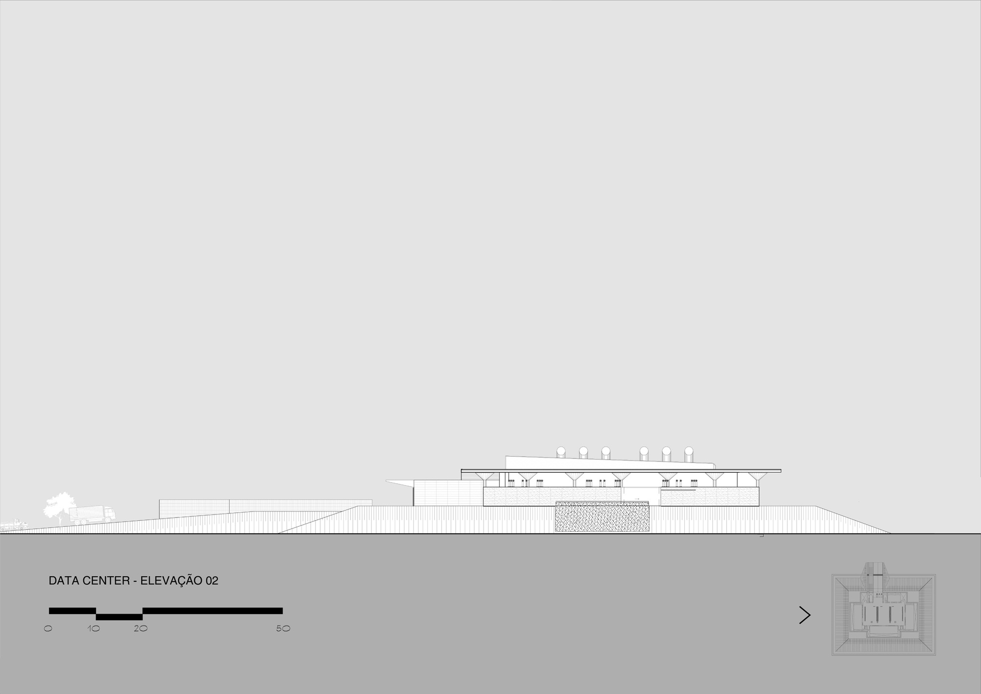 巴西坎皮納斯銀行數據中心（Santander Datacenter） LoebCapote Arquitetura e Urbanismo