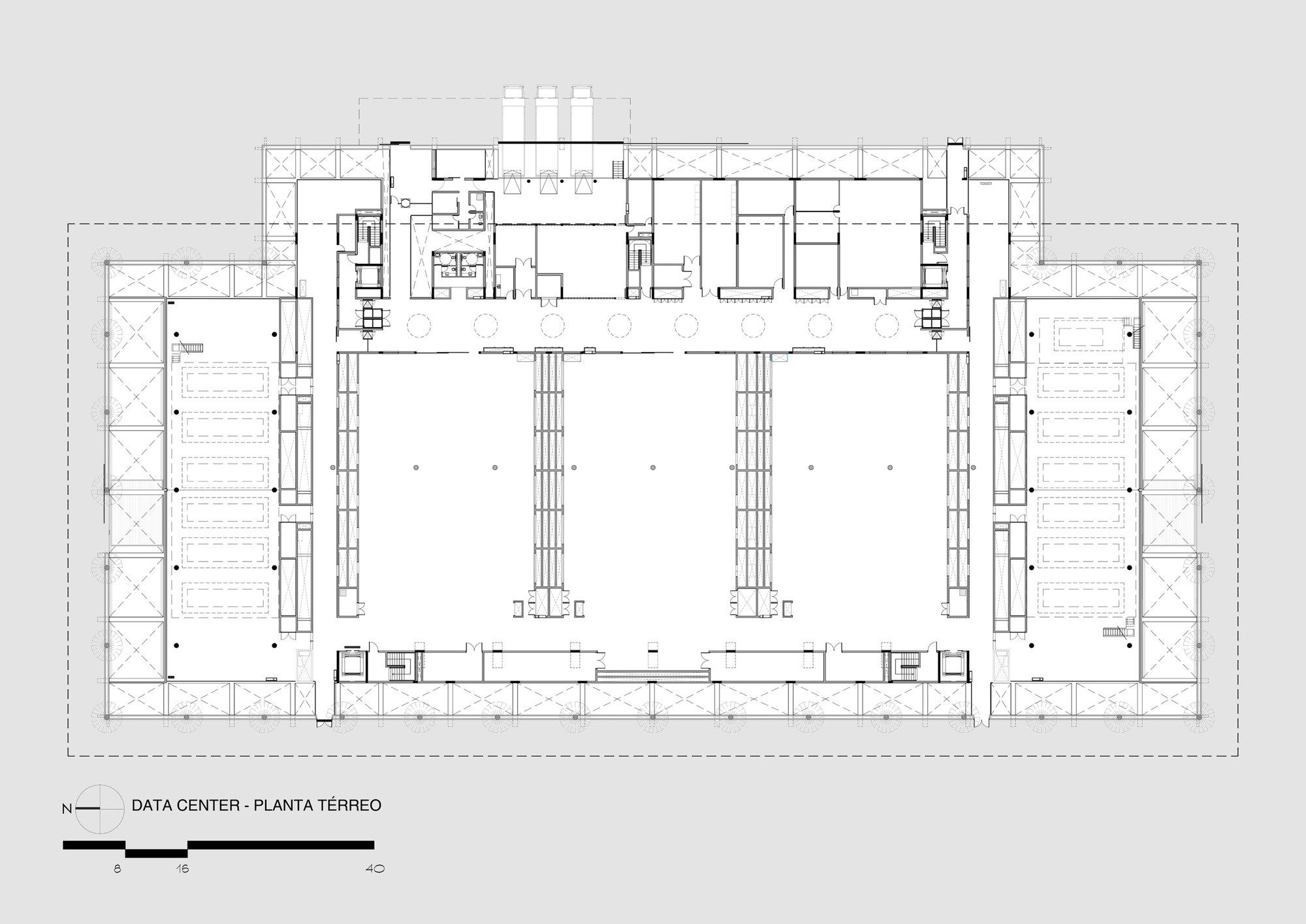 巴西坎皮納斯銀行數據中心（Santander Datacenter） LoebCapote Arquitetura e Urbanismo