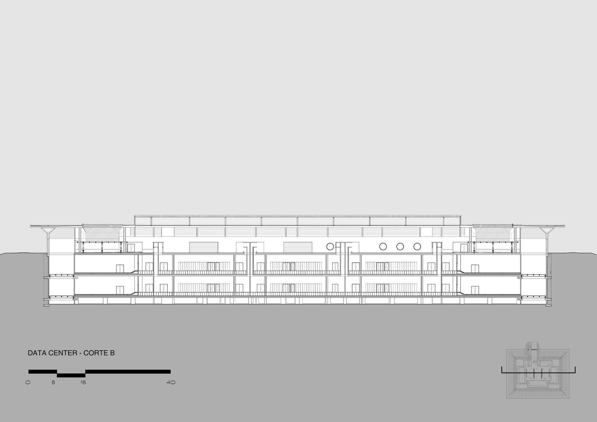 巴西坎皮納斯銀行數據中心（Santander Datacenter） LoebCapote Arquitetura e Urbanismo