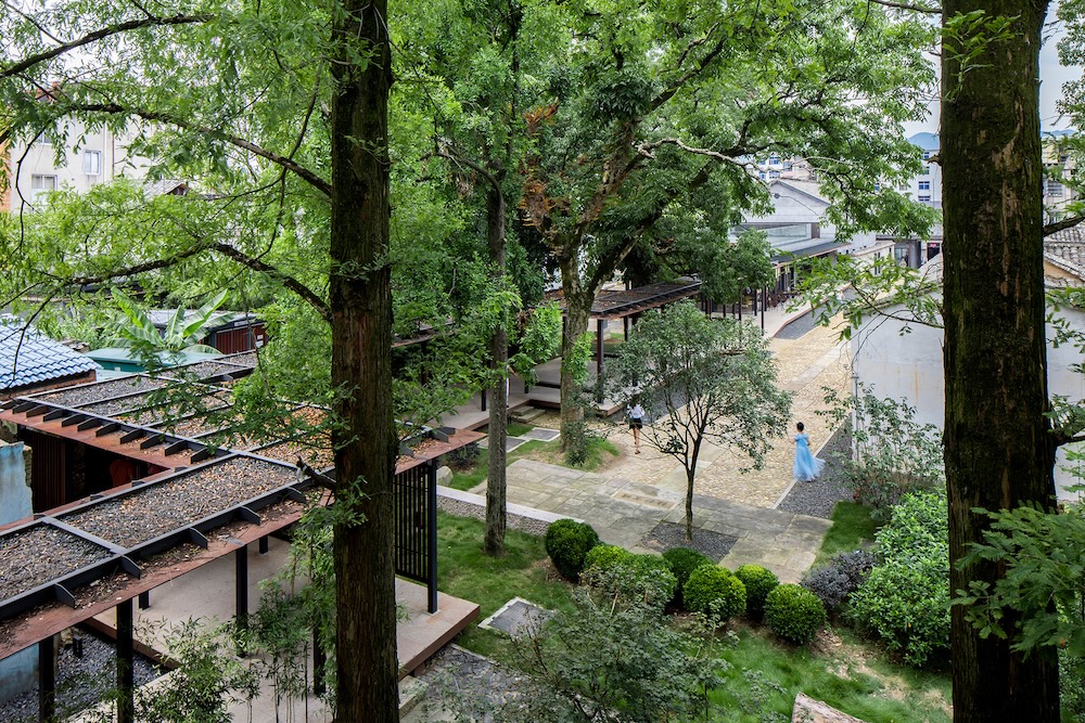 Songyang Culture Neighborhood 文里·松陽三廟文化交流中心， 照片由存在建築提供圖像