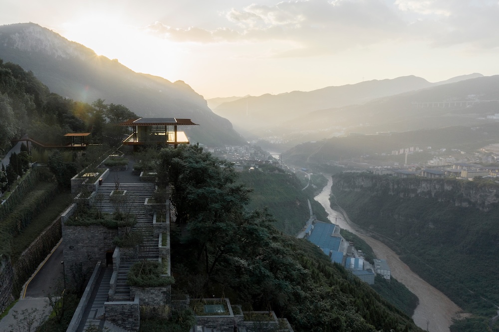 The Renovation of Tianbao Cave District of Erlang Town 二郎鎮天寶洞區域改造， 照片由存在建築提供圖像