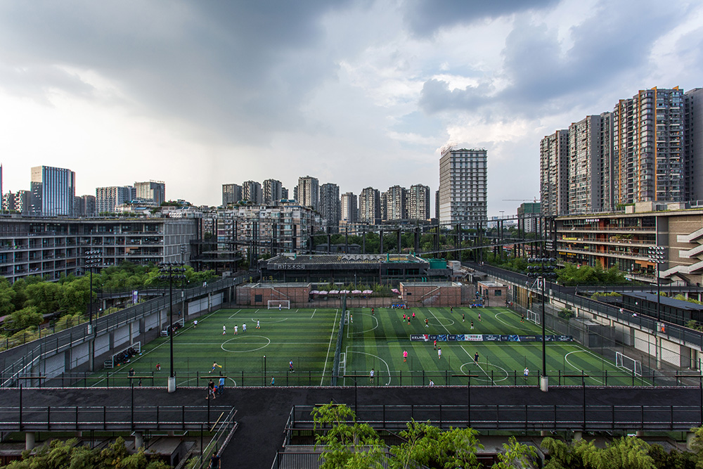 West Village 西村大院， 照片由存在建築提供圖像