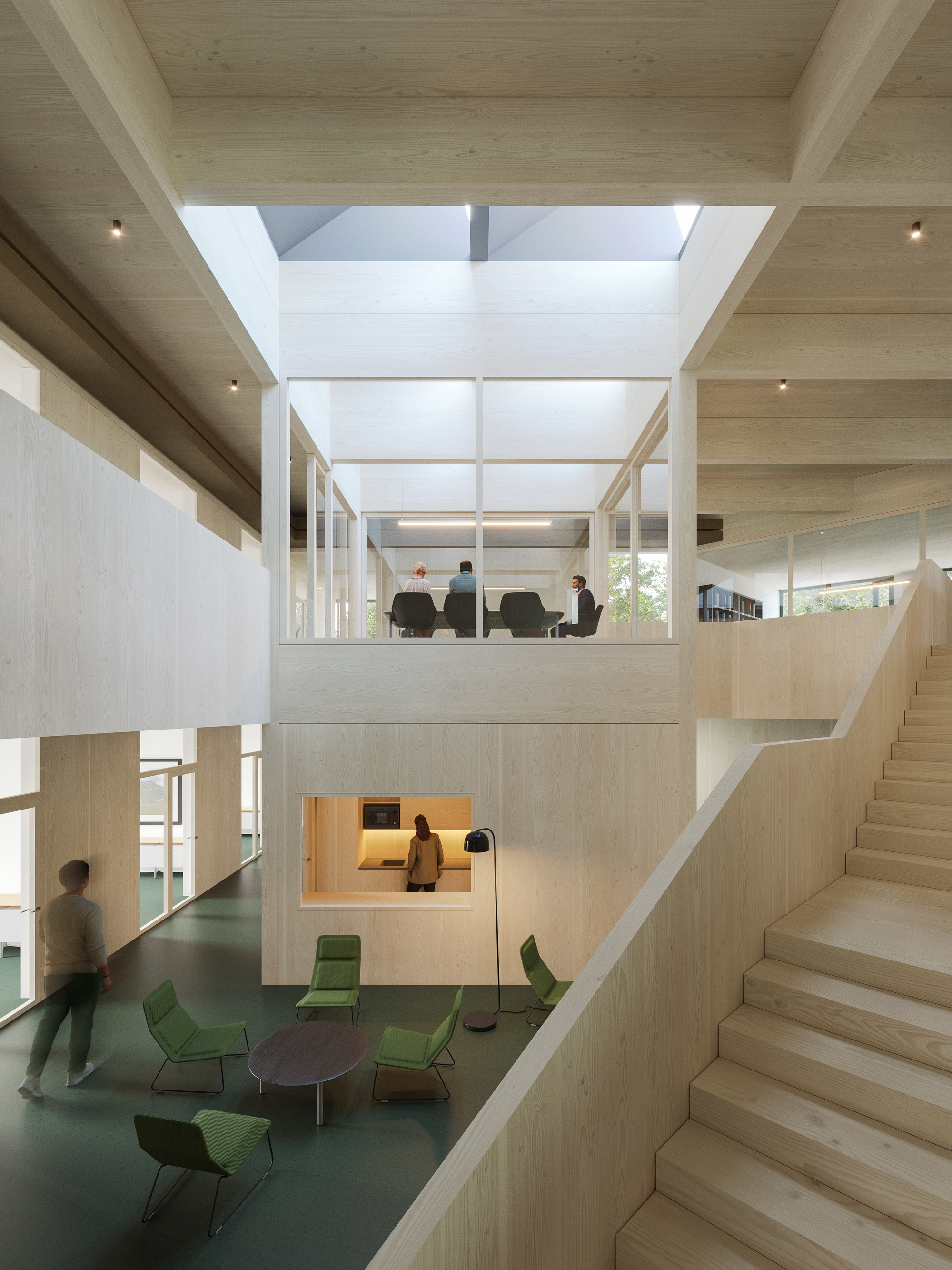 CHYBIK+KRISTOF 捷克林業委員會行政中心 木構 木造大樓