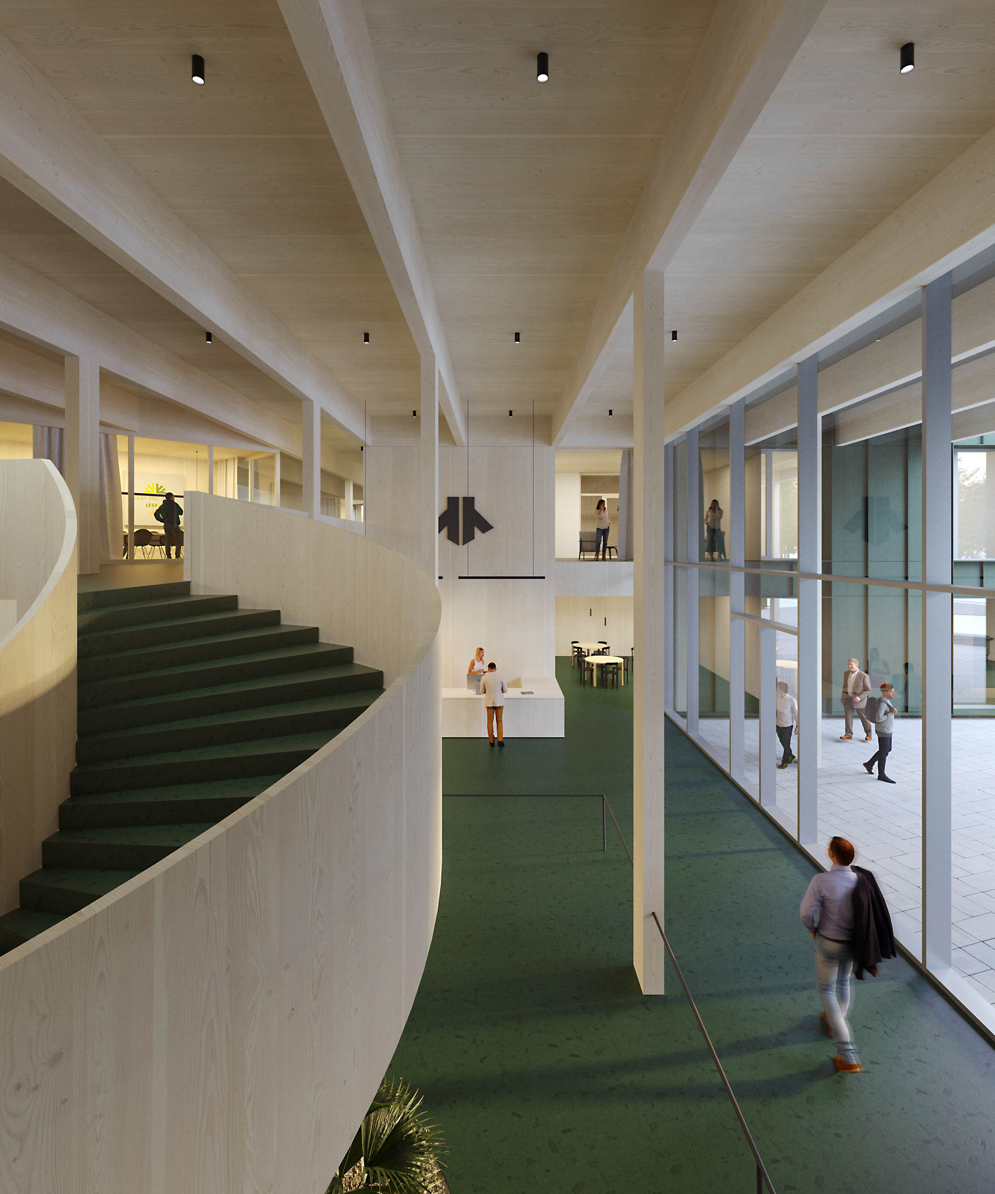 CHYBIK+KRISTOF 捷克林業委員會行政中心 木構 木造大樓