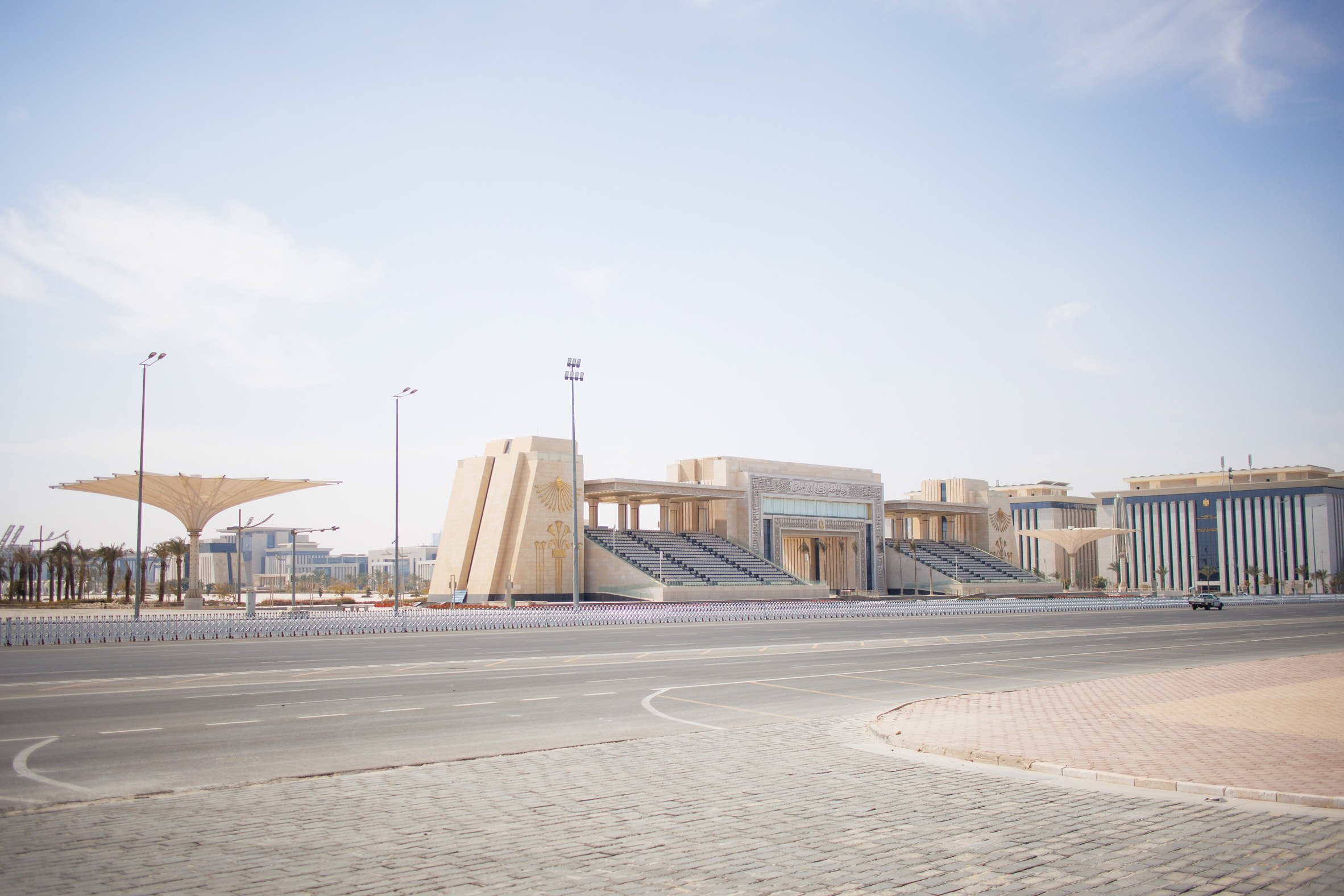 Egypt's new capital 這座城市並未設計為適合步行