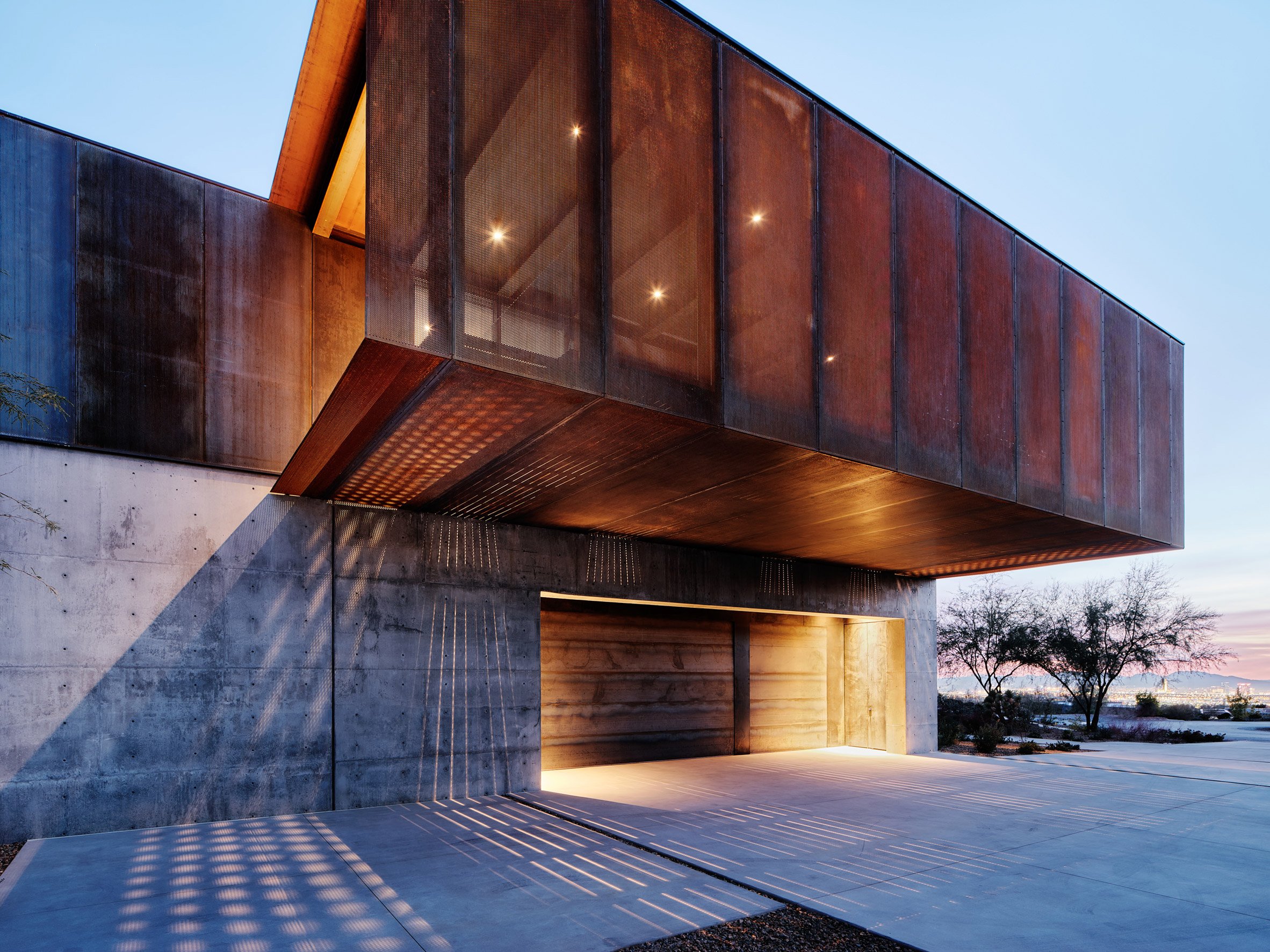 內華達州 Summerlin 的 Red Rock 住宅，是由位於舊金山與特拉基（Truckee）的 Faulkner Architects 所設計