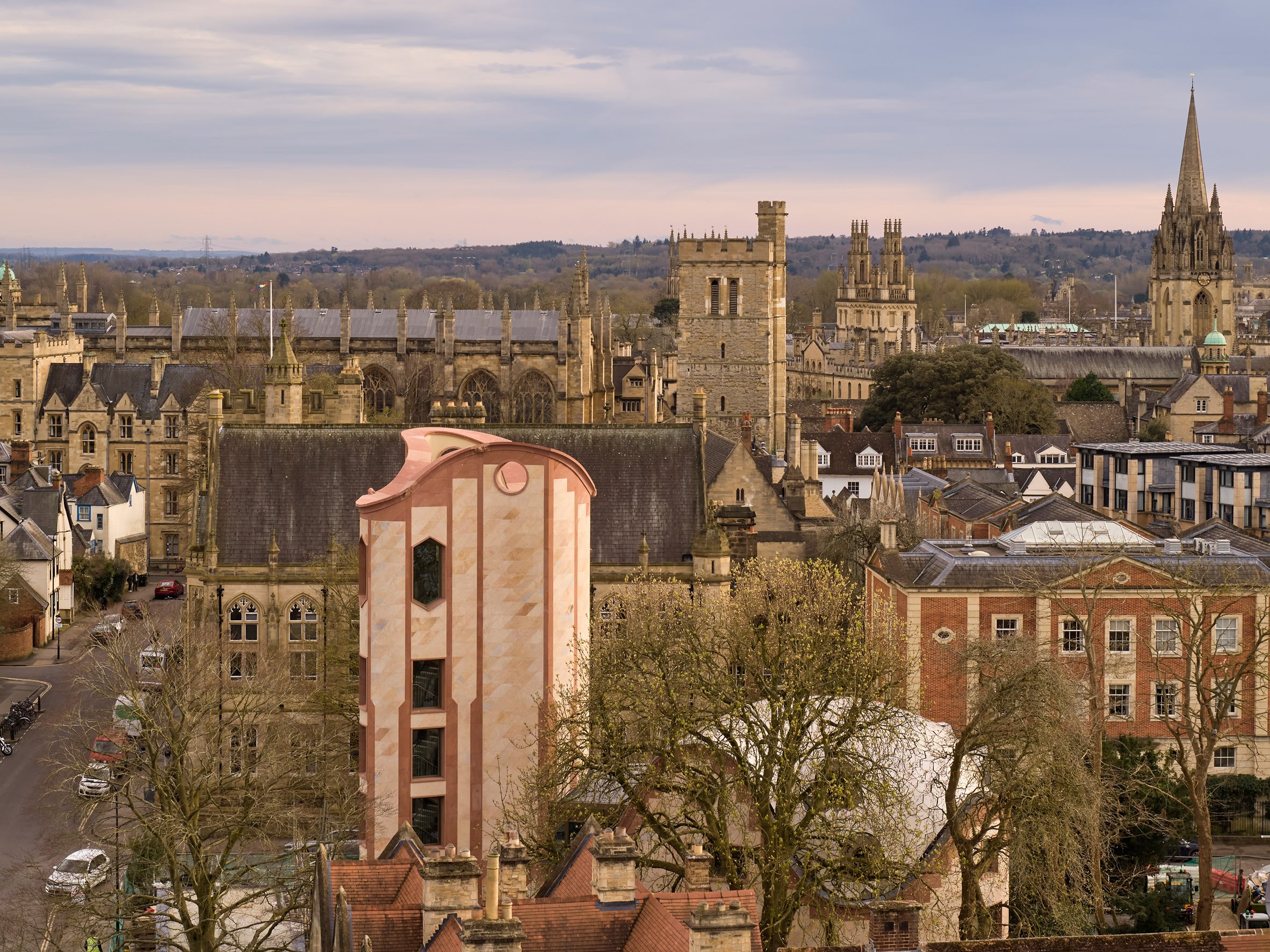 David Kohn Architects  University of Oxford 牛津大學新學院 Gradel Quadrangles