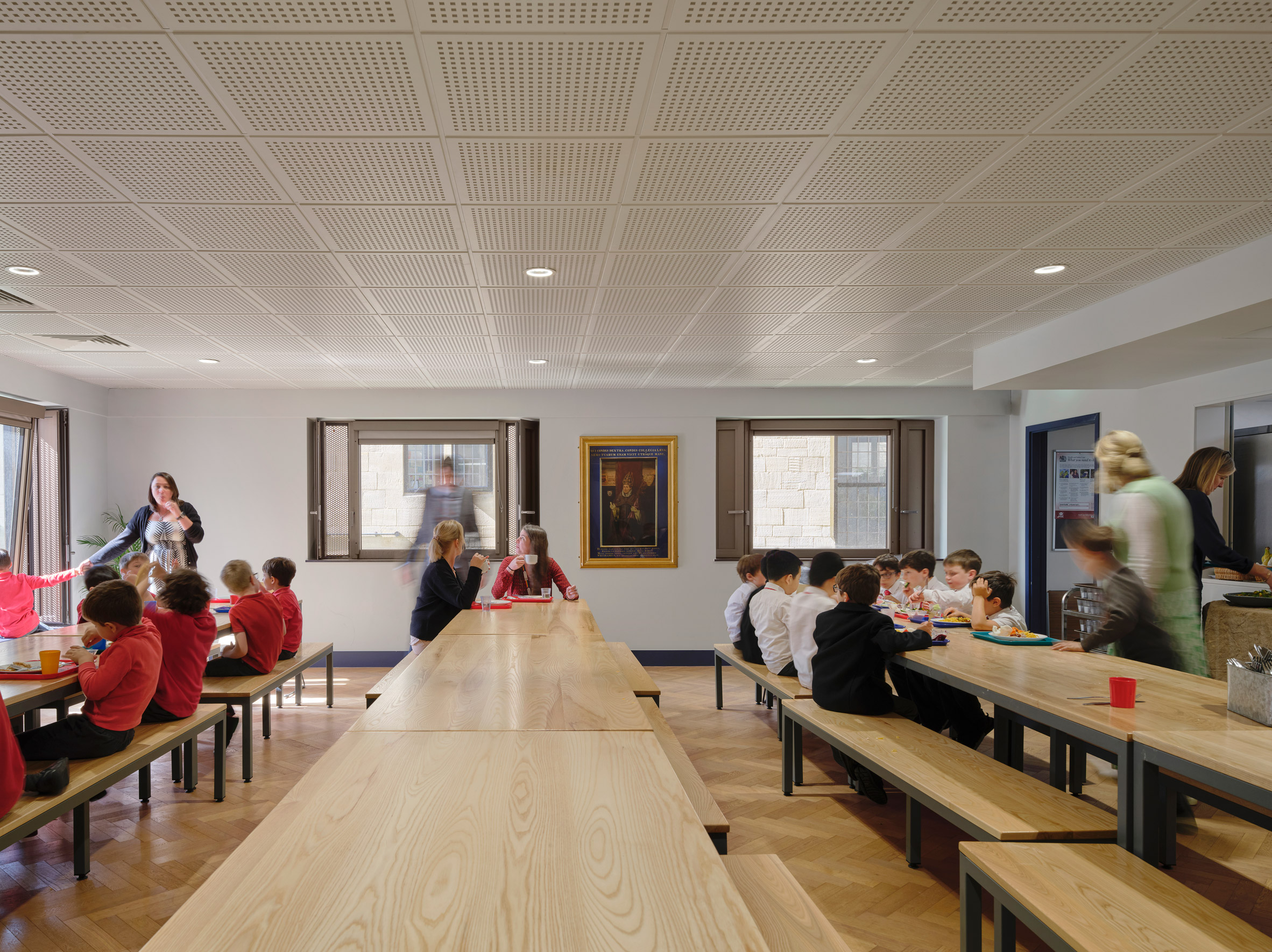David Kohn Architects  University of Oxford 牛津大學新學院 Gradel Quadrangles