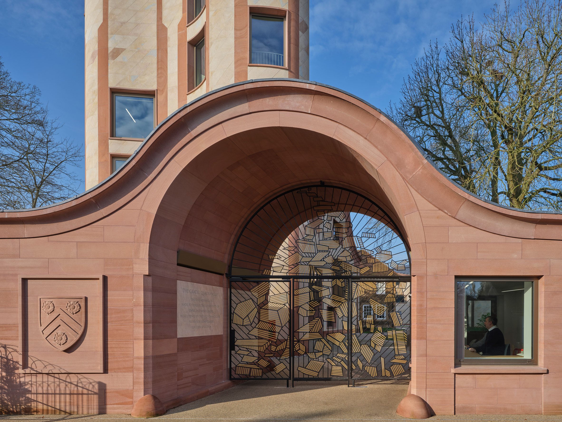 David Kohn Architects  University of Oxford 牛津大學新學院 Gradel Quadrangles