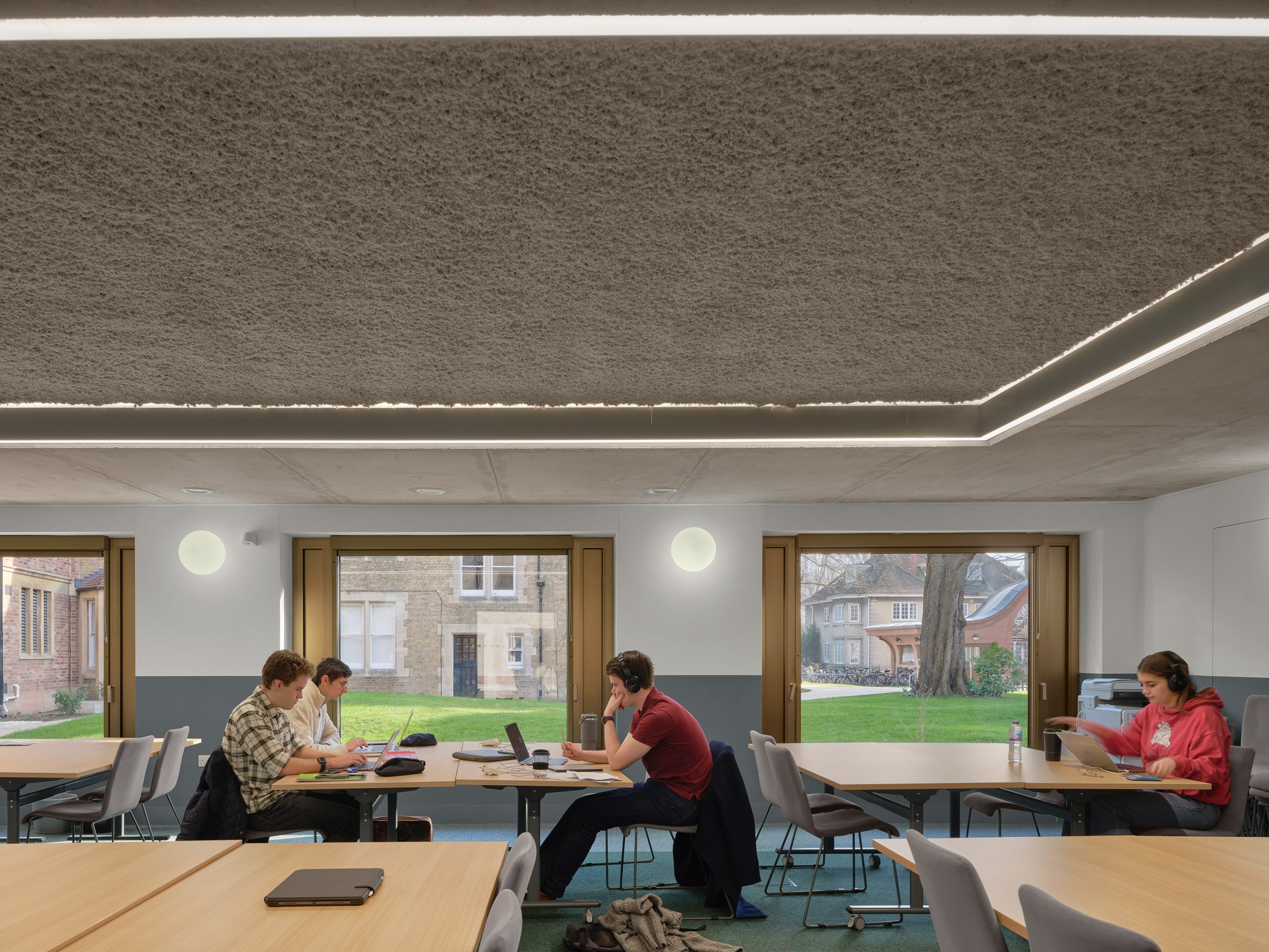 David Kohn Architects  University of Oxford 牛津大學新學院 Gradel Quadrangles