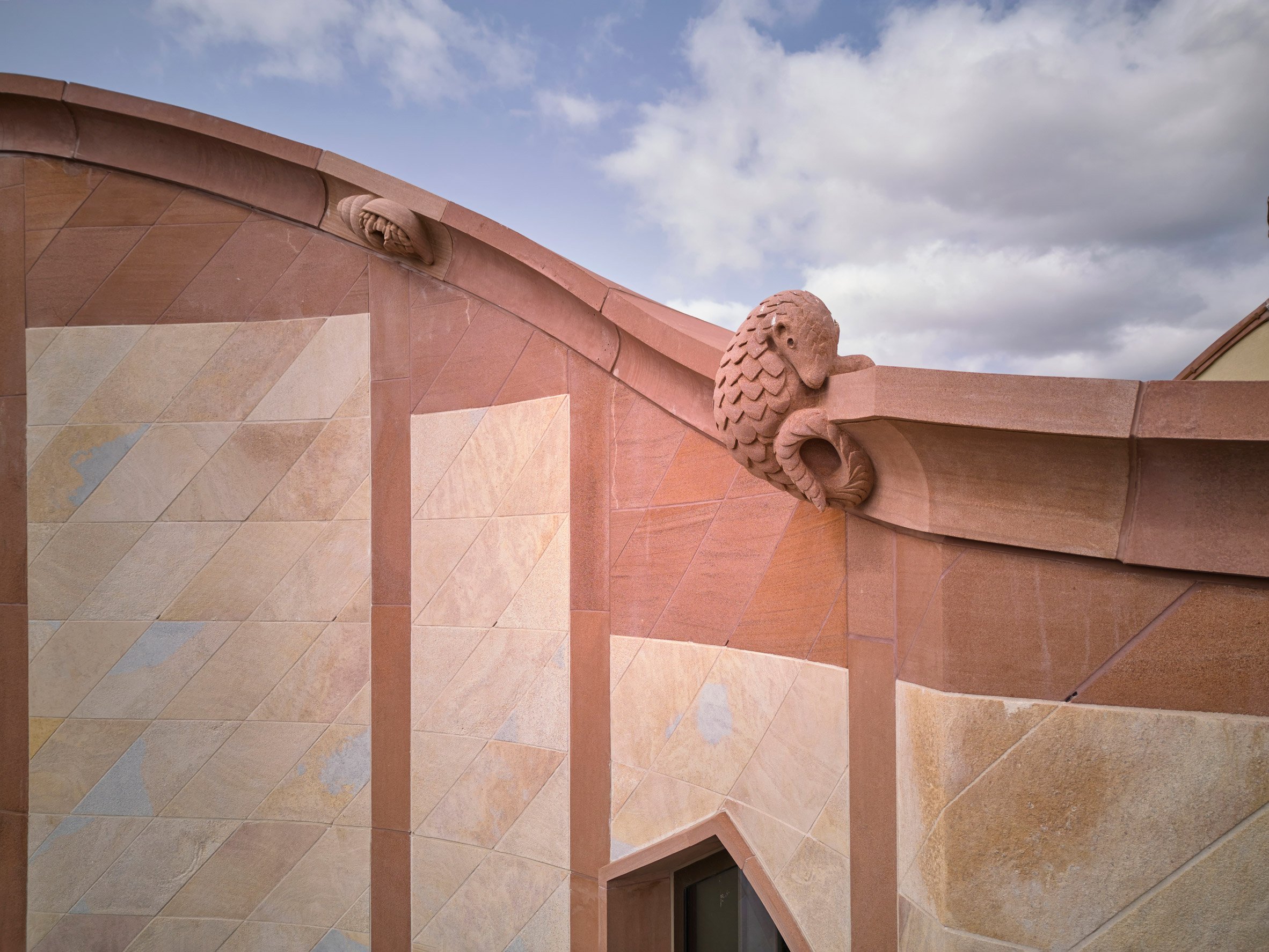 David Kohn Architects  University of Oxford 牛津大學新學院 Gradel Quadrangles