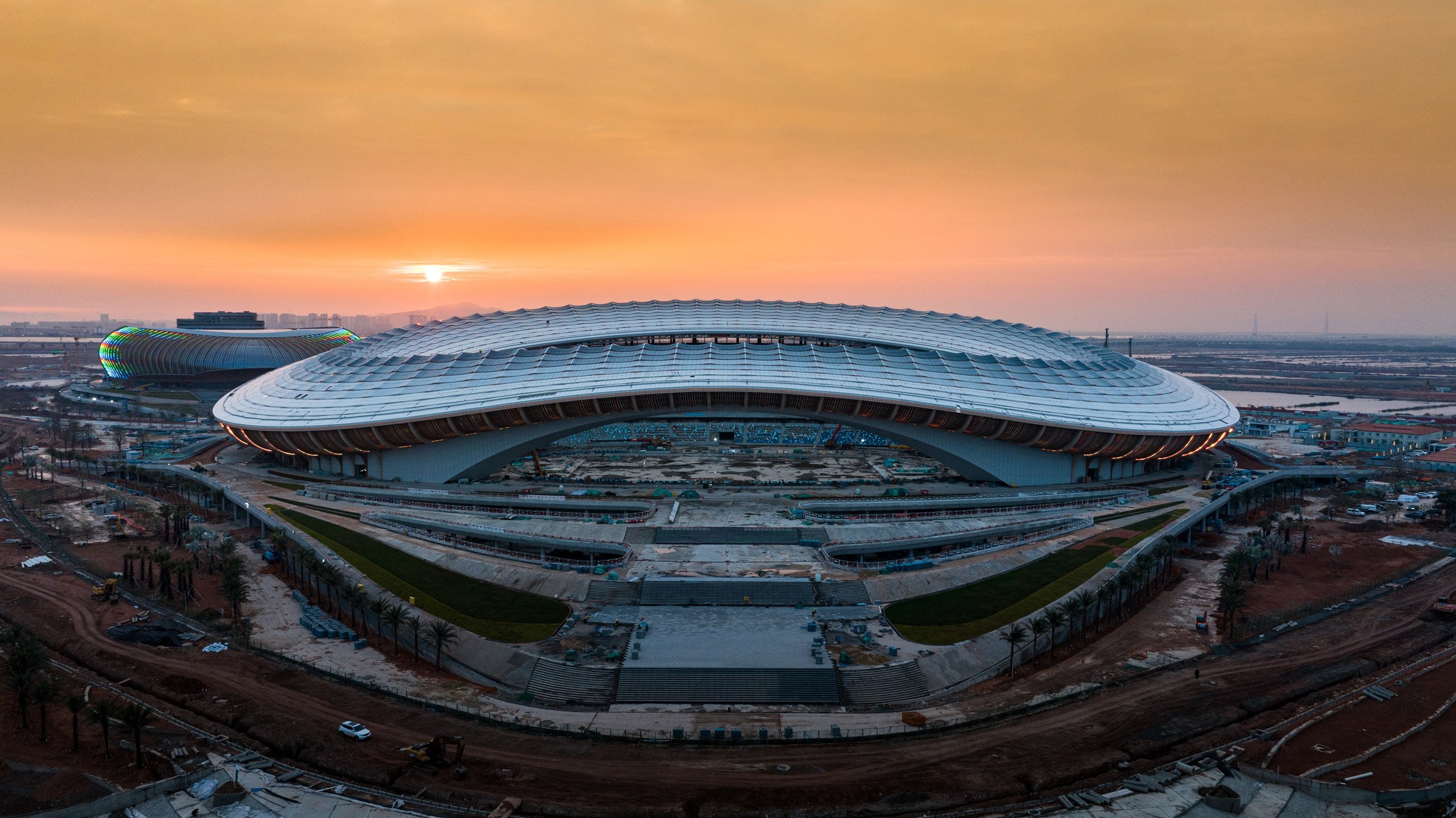 Zaha Hadid Architects 廣州南沙大灣區體育中心