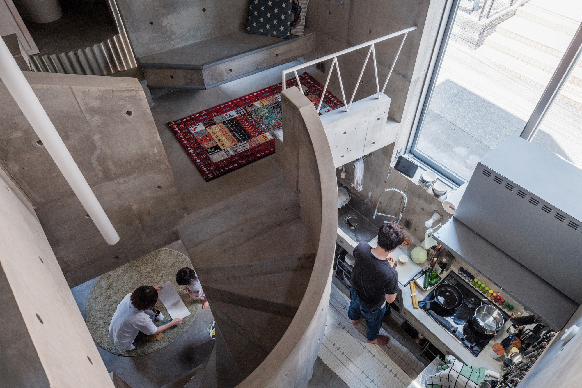 Nakano House Suzuko Yamada Architects 日本東京私人ˋ住宅 清水混凝土 