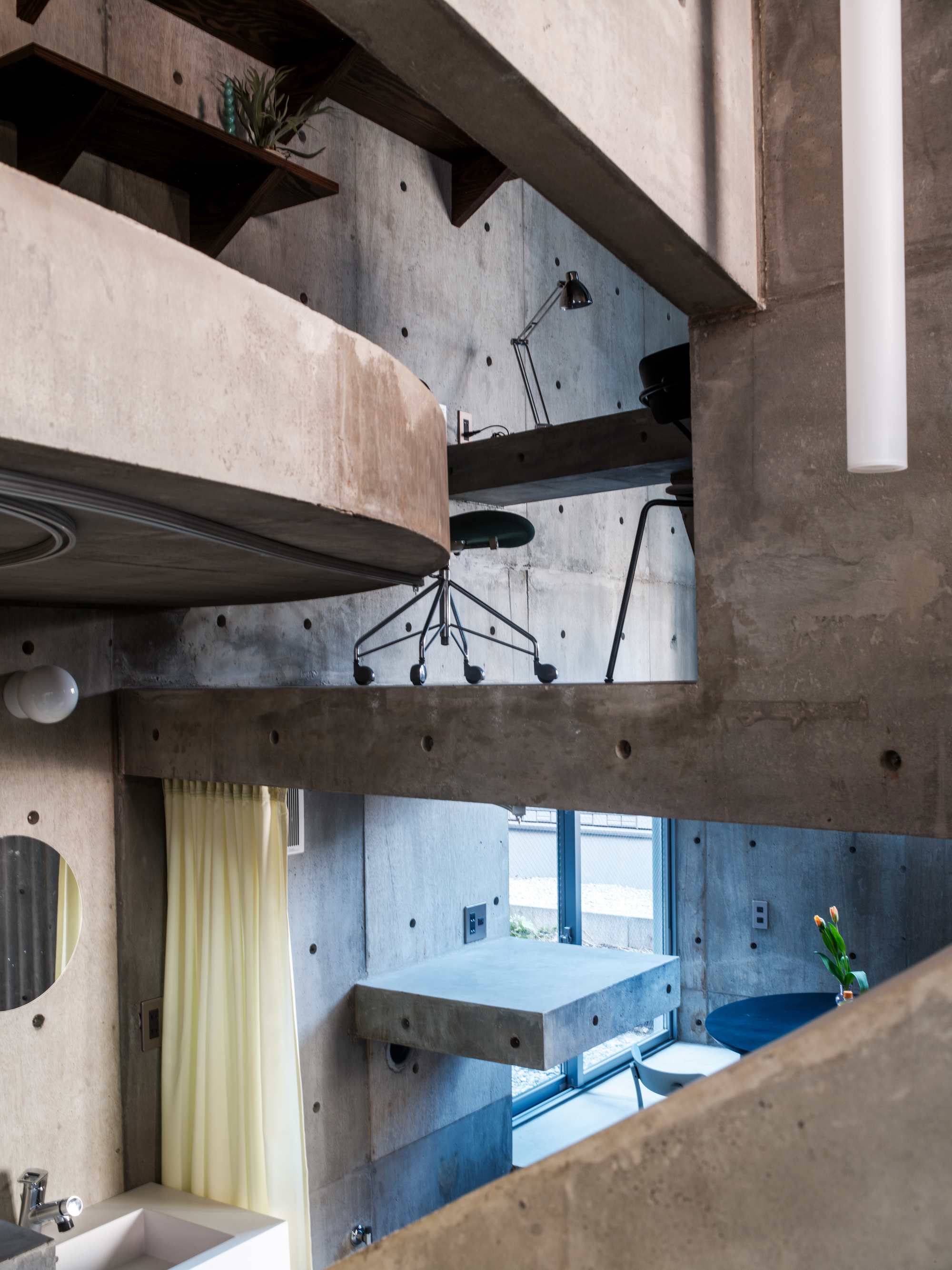 Nakano House Suzuko Yamada Architects 日本東京私人ˋ住宅 清水混凝土 