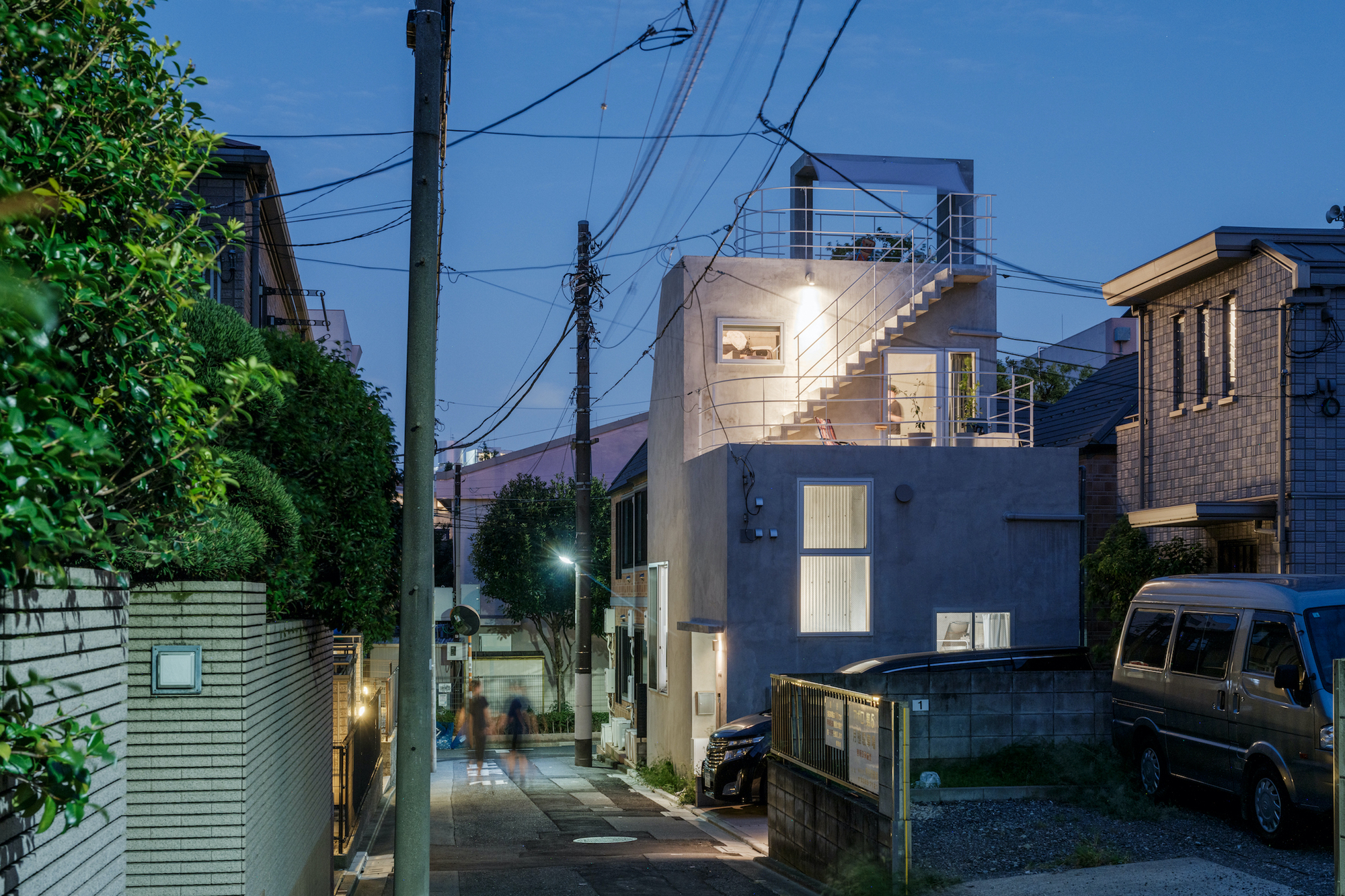 Nakano House Suzuko Yamada Architects 日本東京私人ˋ住宅 清水混凝土