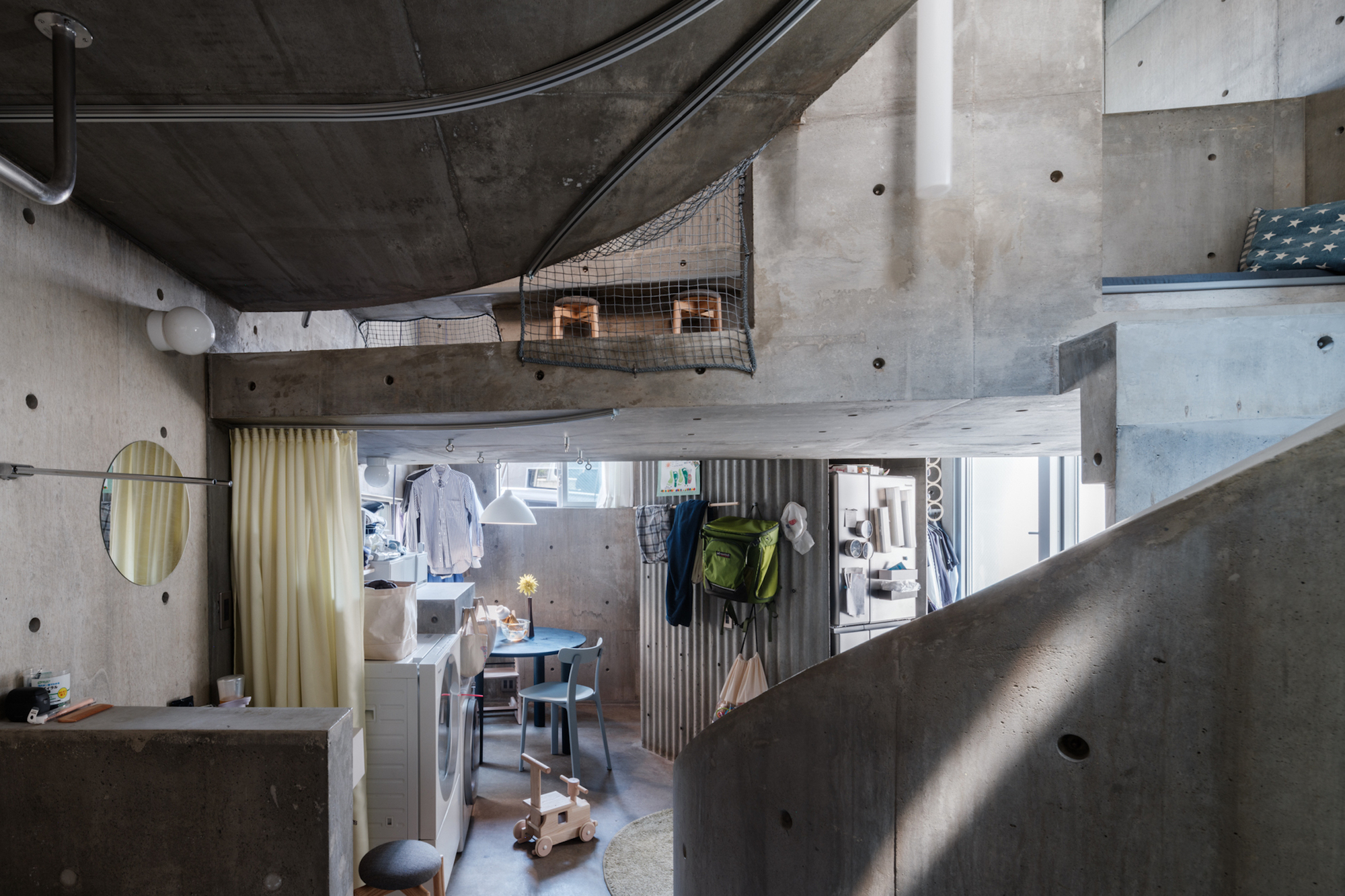 Nakano House Suzuko Yamada Architects 日本東京私人ˋ住宅 清水混凝土 
