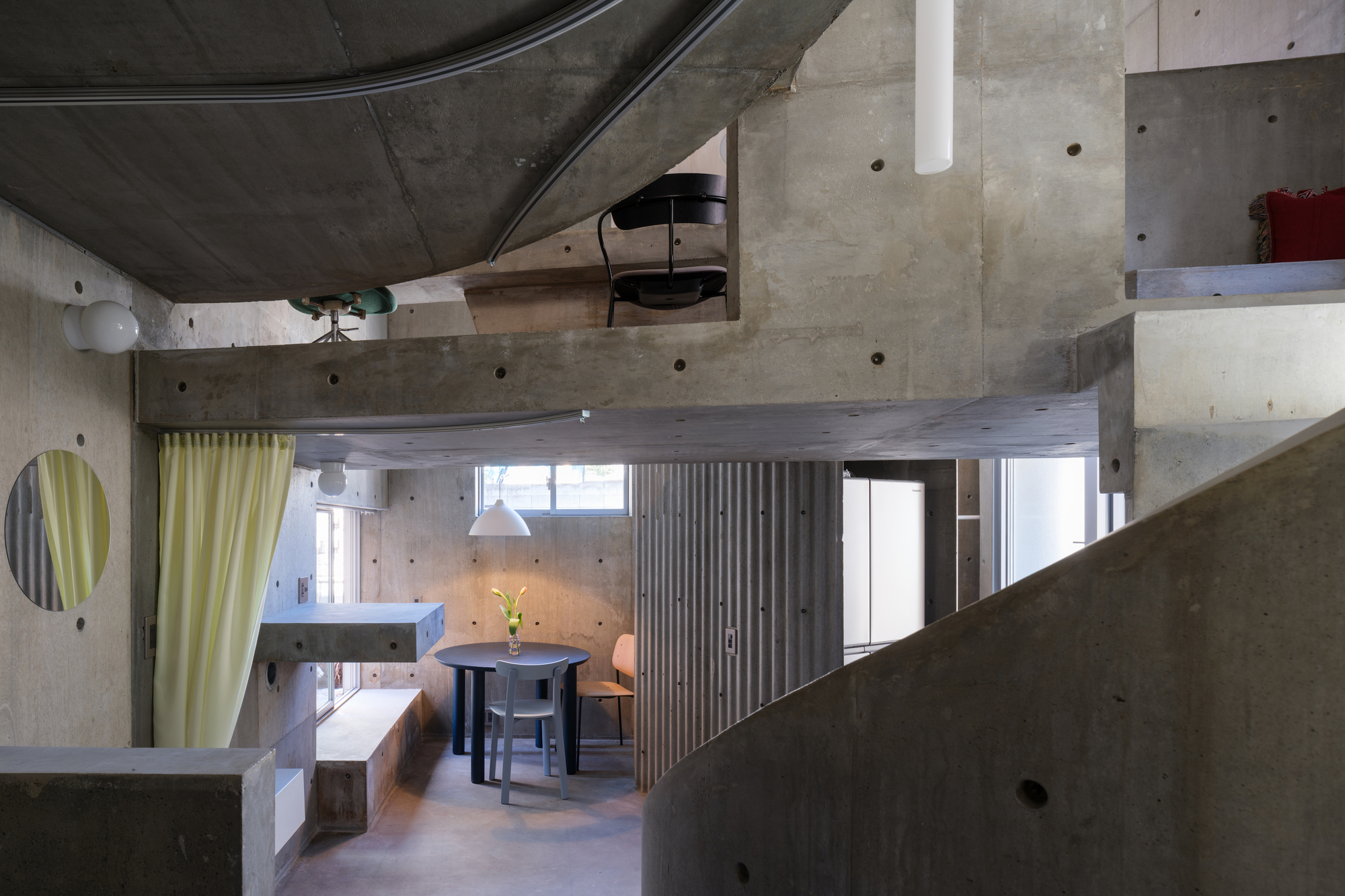 Nakano House Suzuko Yamada Architects 日本東京私人ˋ住宅 清水混凝土 