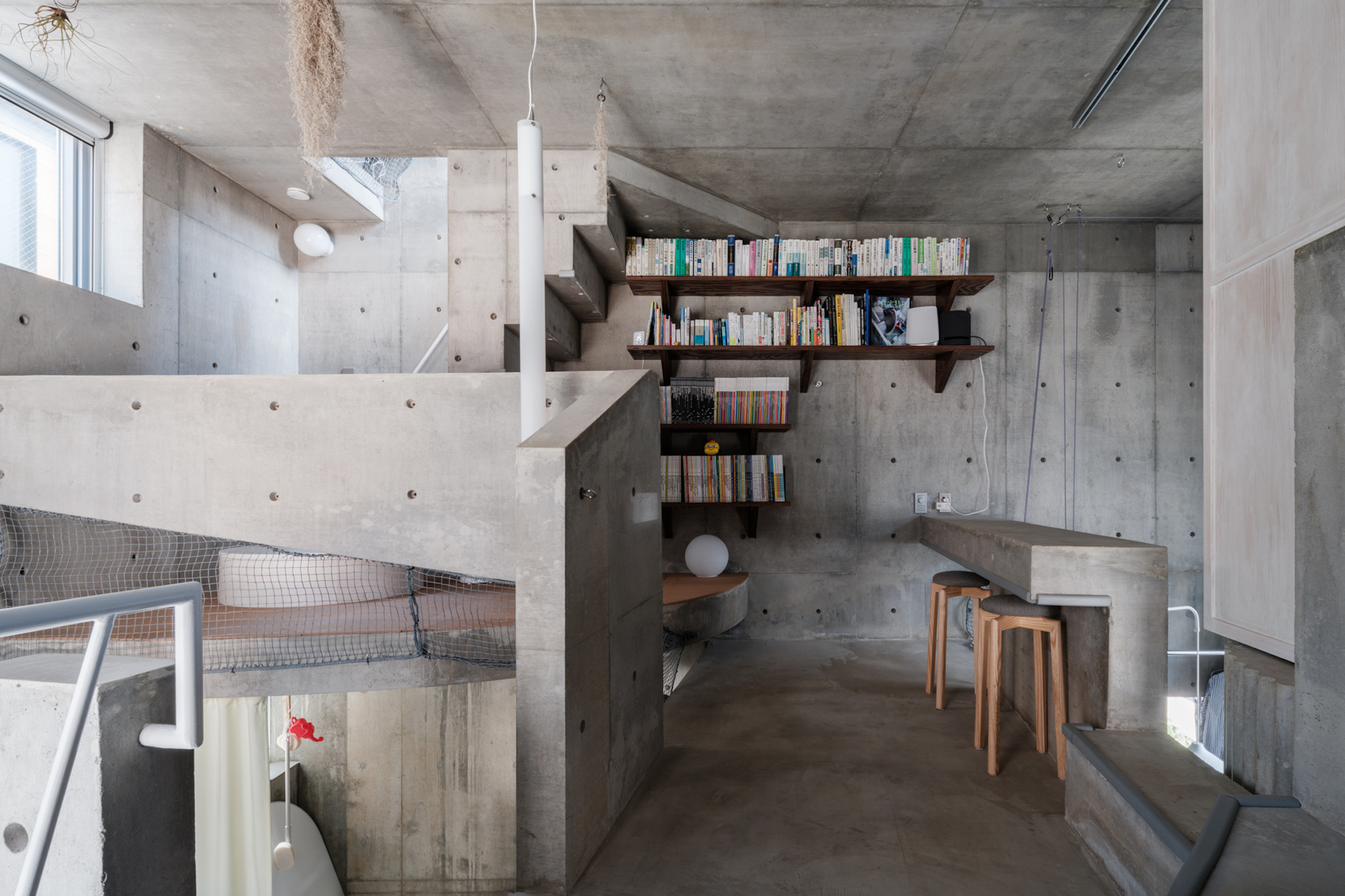 Nakano House Suzuko Yamada Architects 日本東京私人ˋ住宅 清水混凝土 