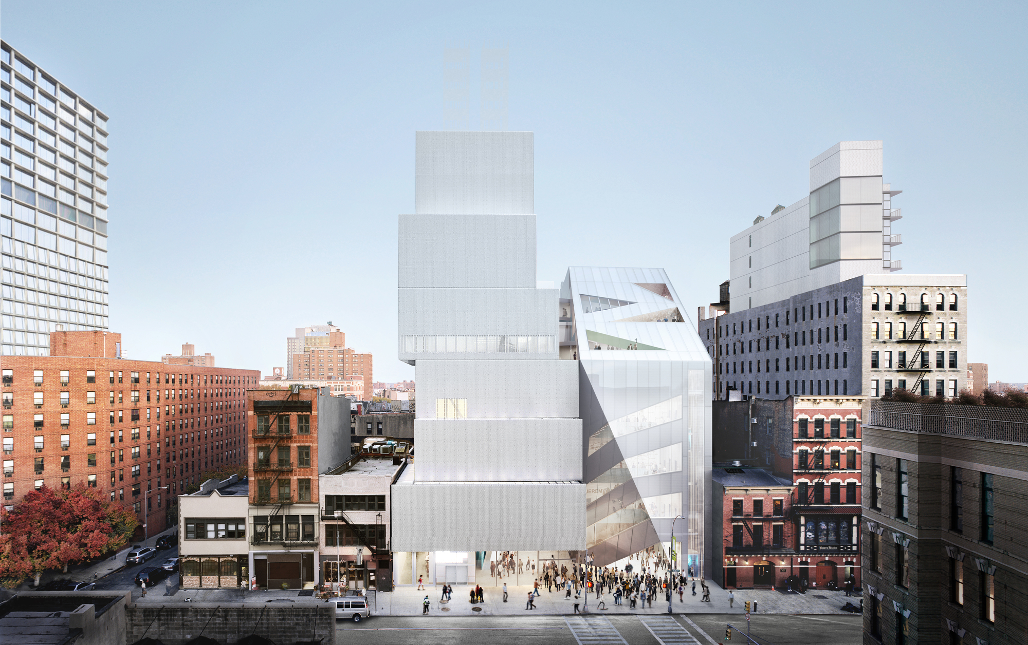 OMA 重松象平 紐約 新當代藝術博物館(The New Museum) 增建