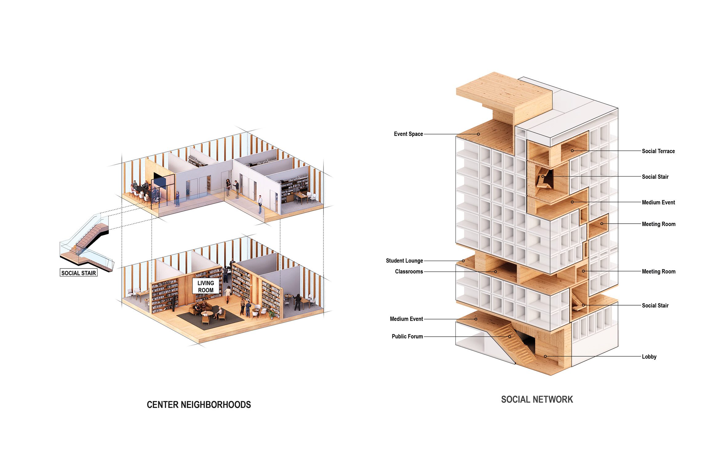 Diller Scofidio + Renfro DS+R 波士頓大學Boston University 美國東北 最高 木結構建築  全球研究學院 Pardee School for Global Studies
