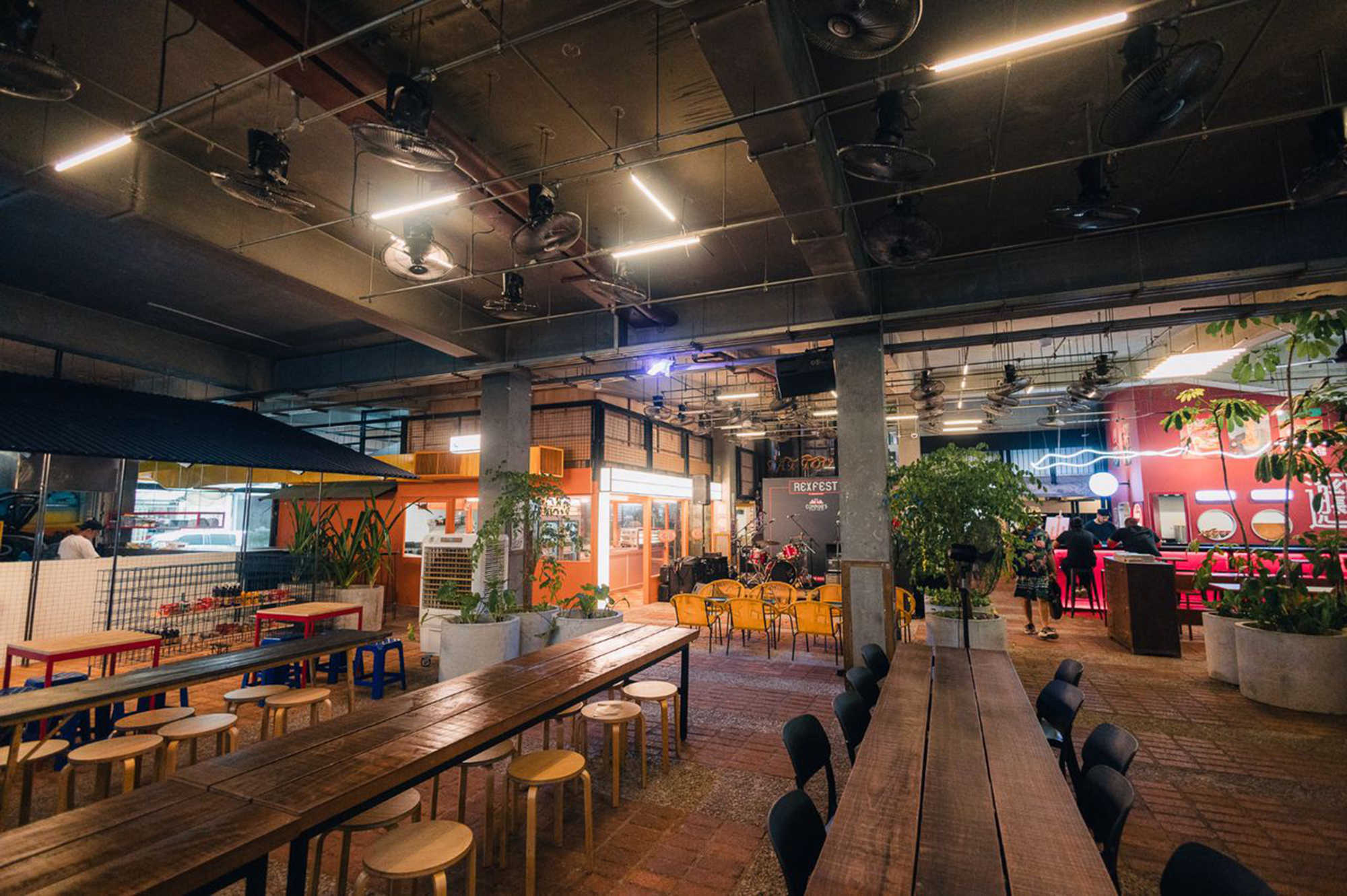 大排檔式的美食街 馬來西亞吉隆坡 Petaling Street REXKL Arts Space and Community Hub 