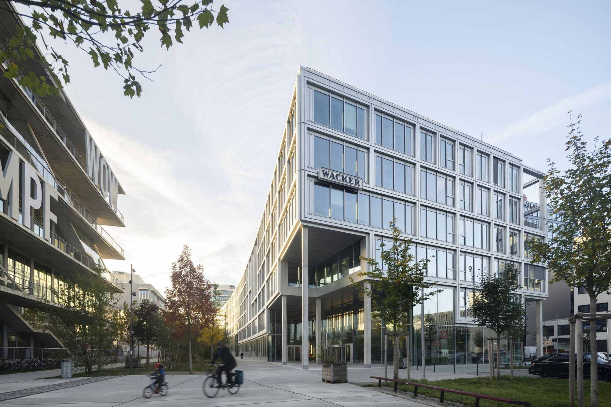 C.F. Møller 德國慕尼黑 辦公大樓  Werksviertel-Mitte Wacker House Office Building