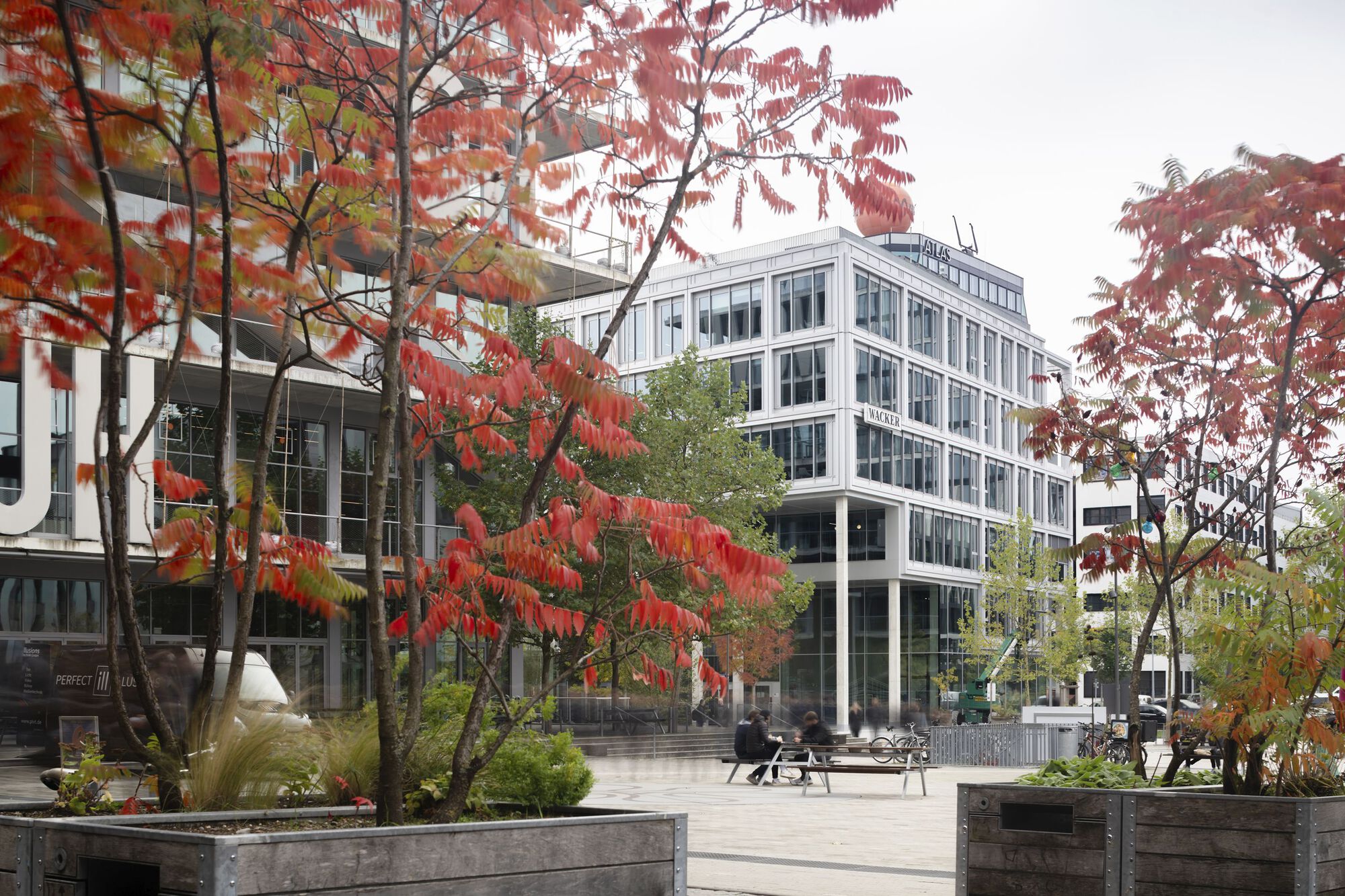 C.F. Møller 德國慕尼黑 辦公大樓  Werksviertel-Mitte Wacker Chemie AG