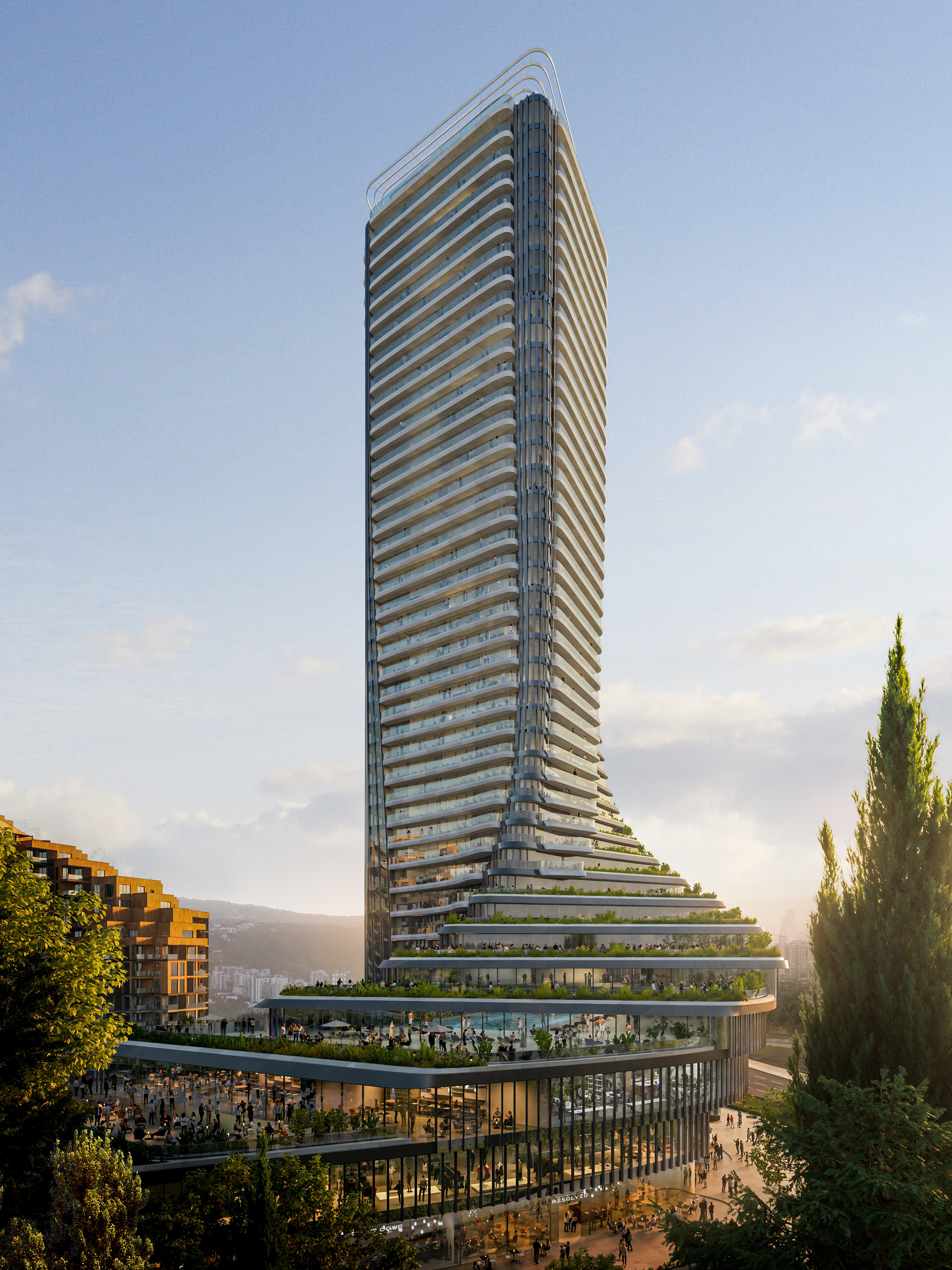 Zaha Hadid Architects Unveils Cityzen Tower in Tbilisi Georgia