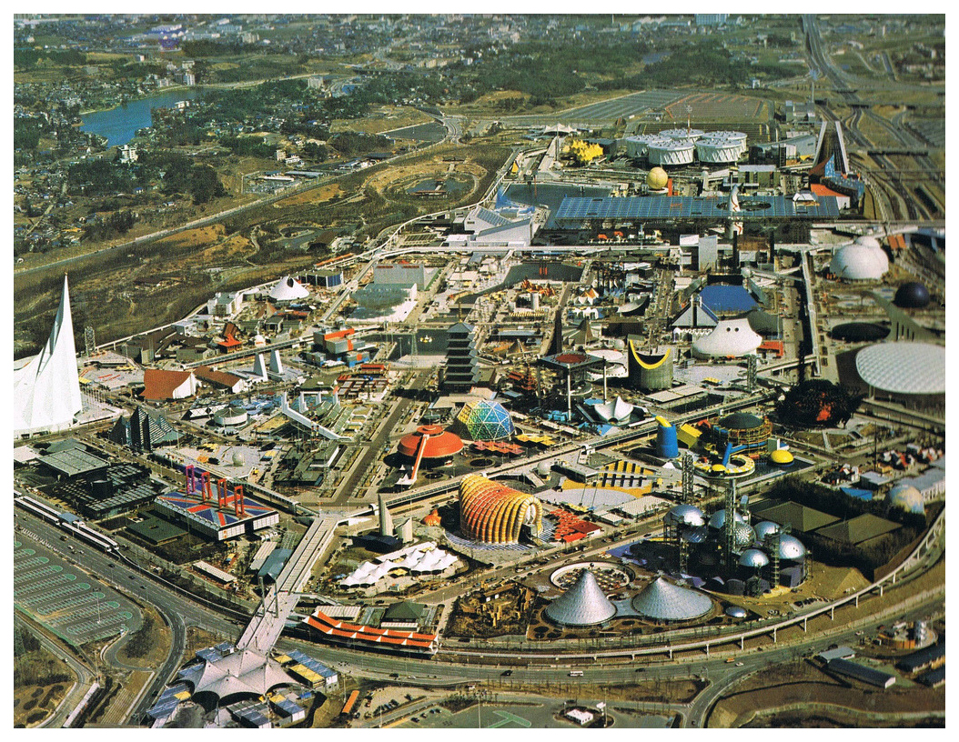 1970大阪世博鳥瞰