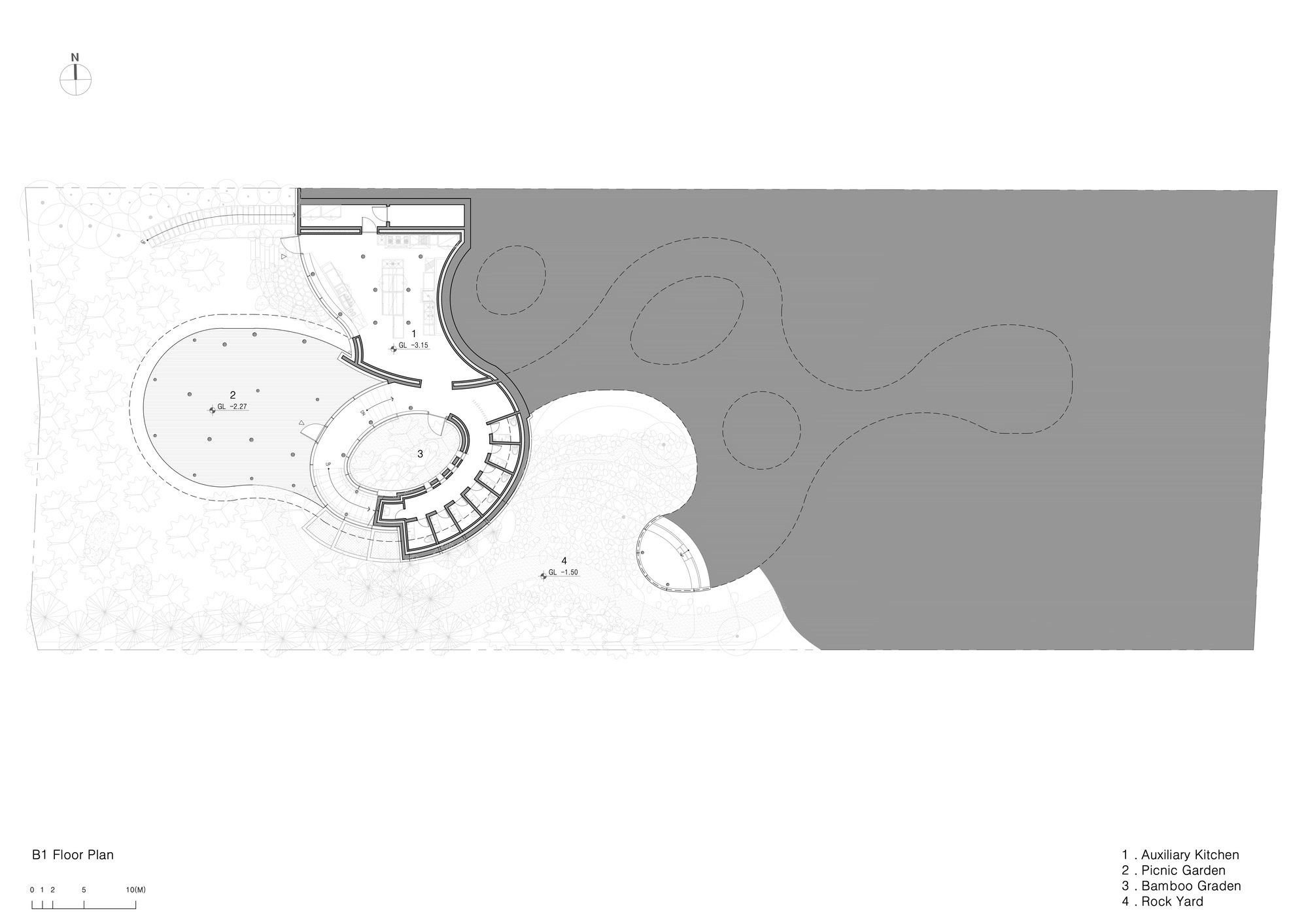 韓國複合文化空間蔚山市蔚州郡「MIGIUI」Architect-K