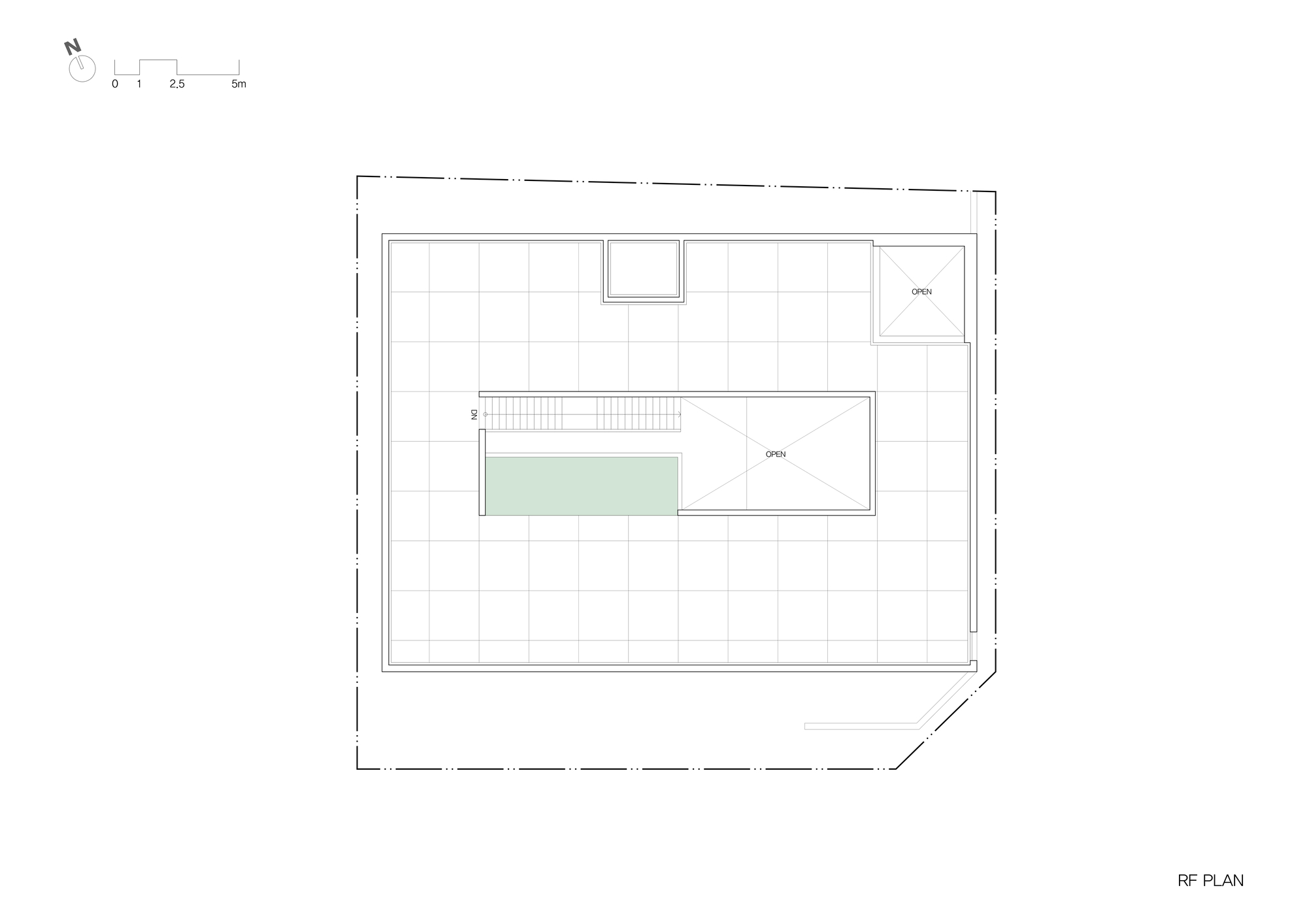韓國釜山松亭 (Songjeong, Busan, South Korea) Oztile Showroom 展示間室內設計 三層平面圖 3F Plan