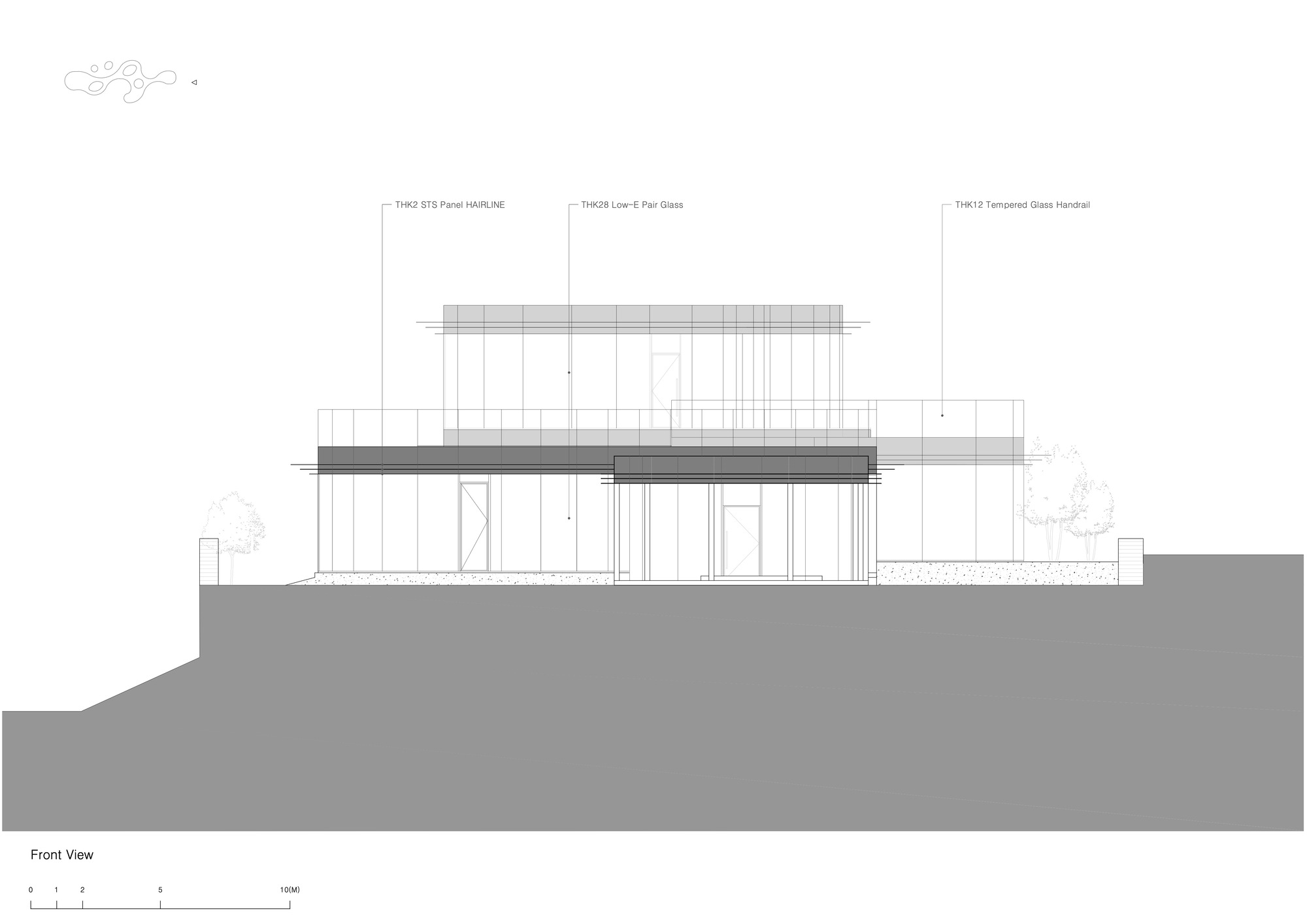 韓國複合文化空間蔚山市蔚州郡「MIGIUI」Architect-K