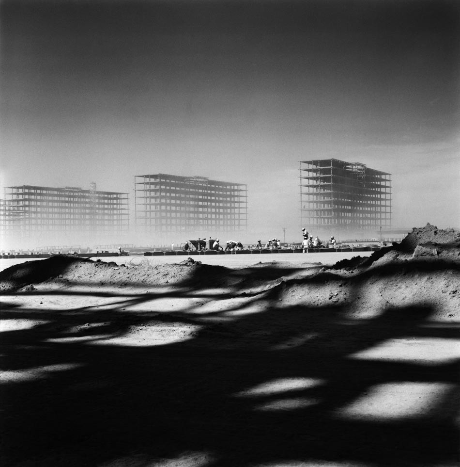 巴西利亞建築,1956 . 圖片 © Marcel Gauthero