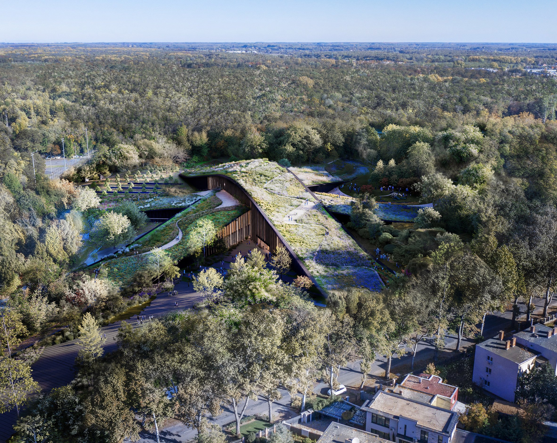 BIG 匈牙利德布勒森自然史博物館 Bjarke Ingels Group  Hungarian Natural History Museum Debrecen