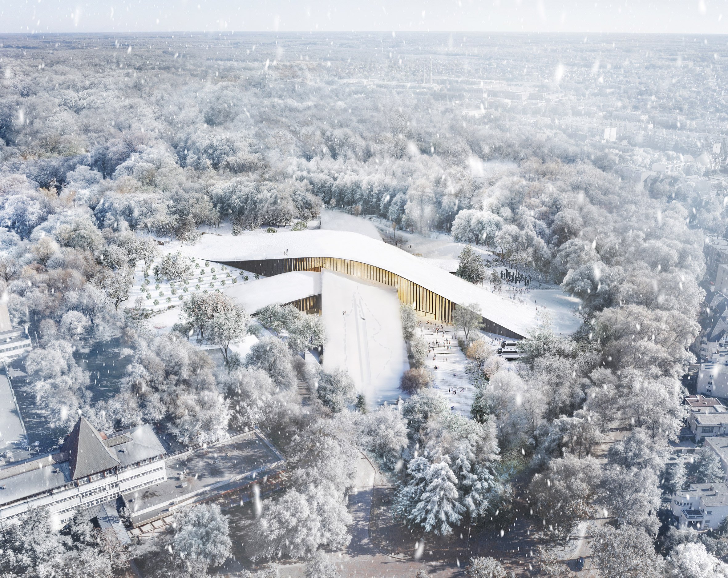 BIG 匈牙利德布勒森自然史博物館 Bjarke Ingels Group  Hungarian Natural History Museum Debrecen