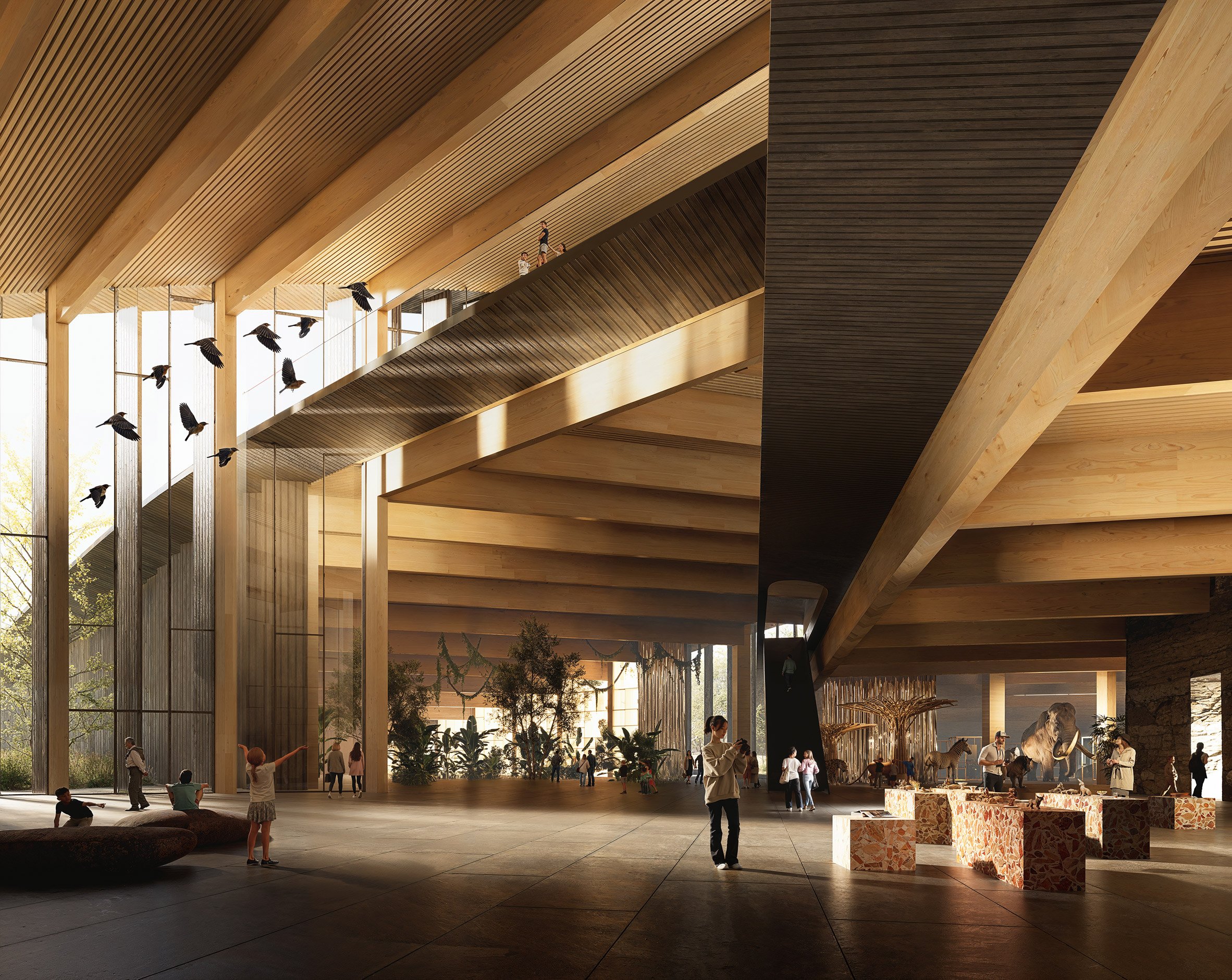 BIG 匈牙利德布勒森自然史博物館 Bjarke Ingels Group  Hungarian Natural History Museum Debrecen