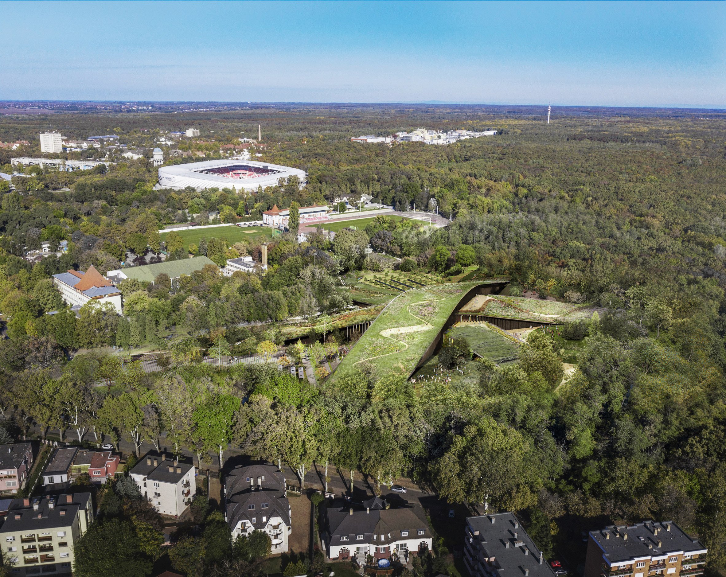 BIG 匈牙利德布勒森自然史博物館 Bjarke Ingels Group  Hungarian Natural History Museum Debrecen