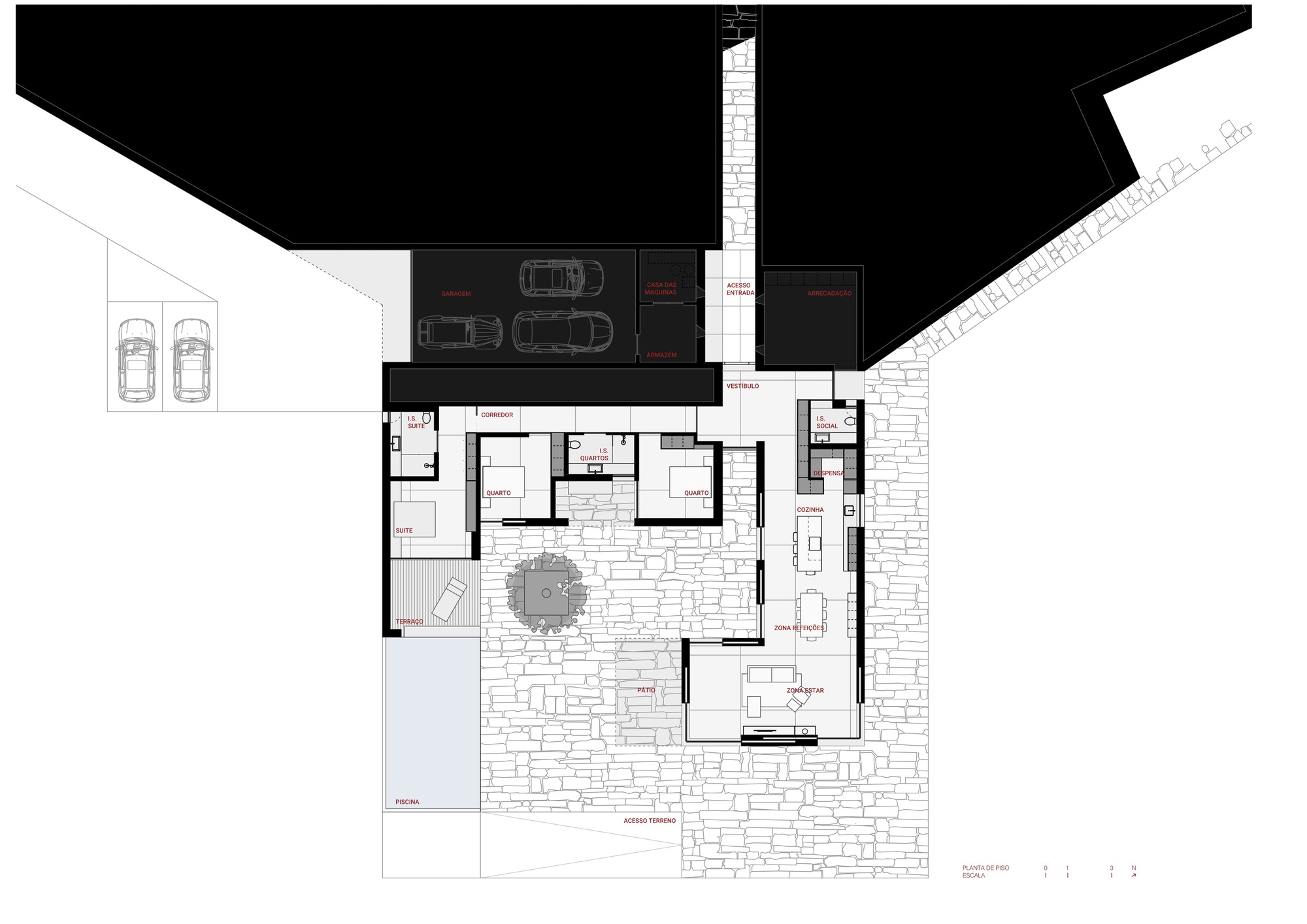 Tiago Tsou 葡萄牙私人住宅 Levada House Tsou Arquitectos 