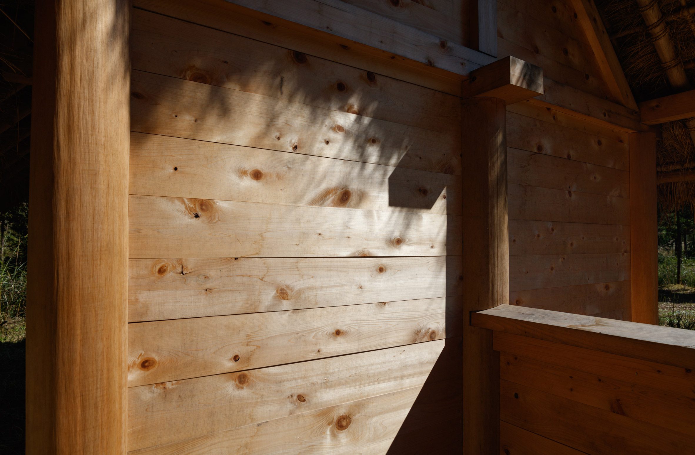 京都裏山 法國建築師2m26 檜木茅草 Hitsujigoya wood structure 木構造羊舍