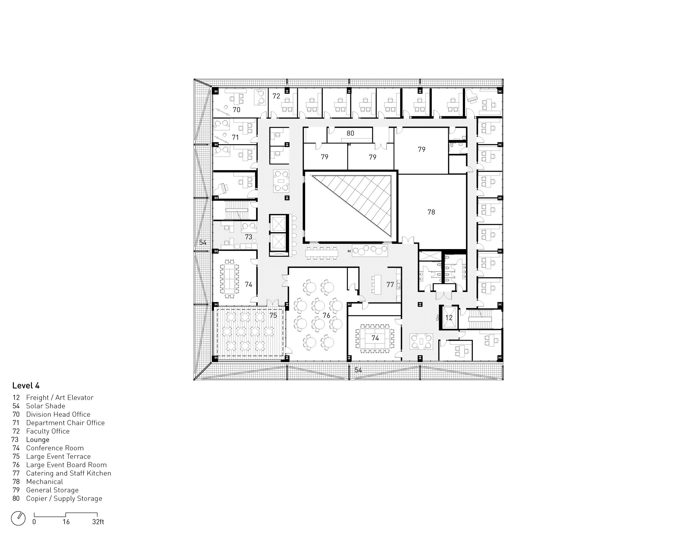 4層平面圖 Level 4 Plan