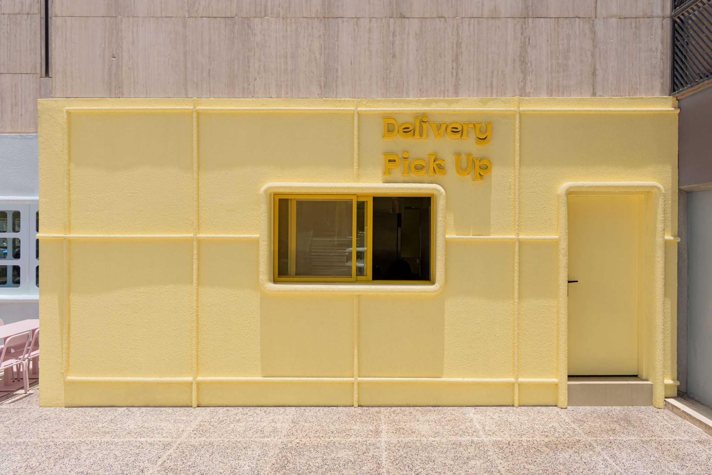 Masquespacio 沙烏地阿拉伯首都利雅德 Novu Waffle 鬆餅餐廳室內設計